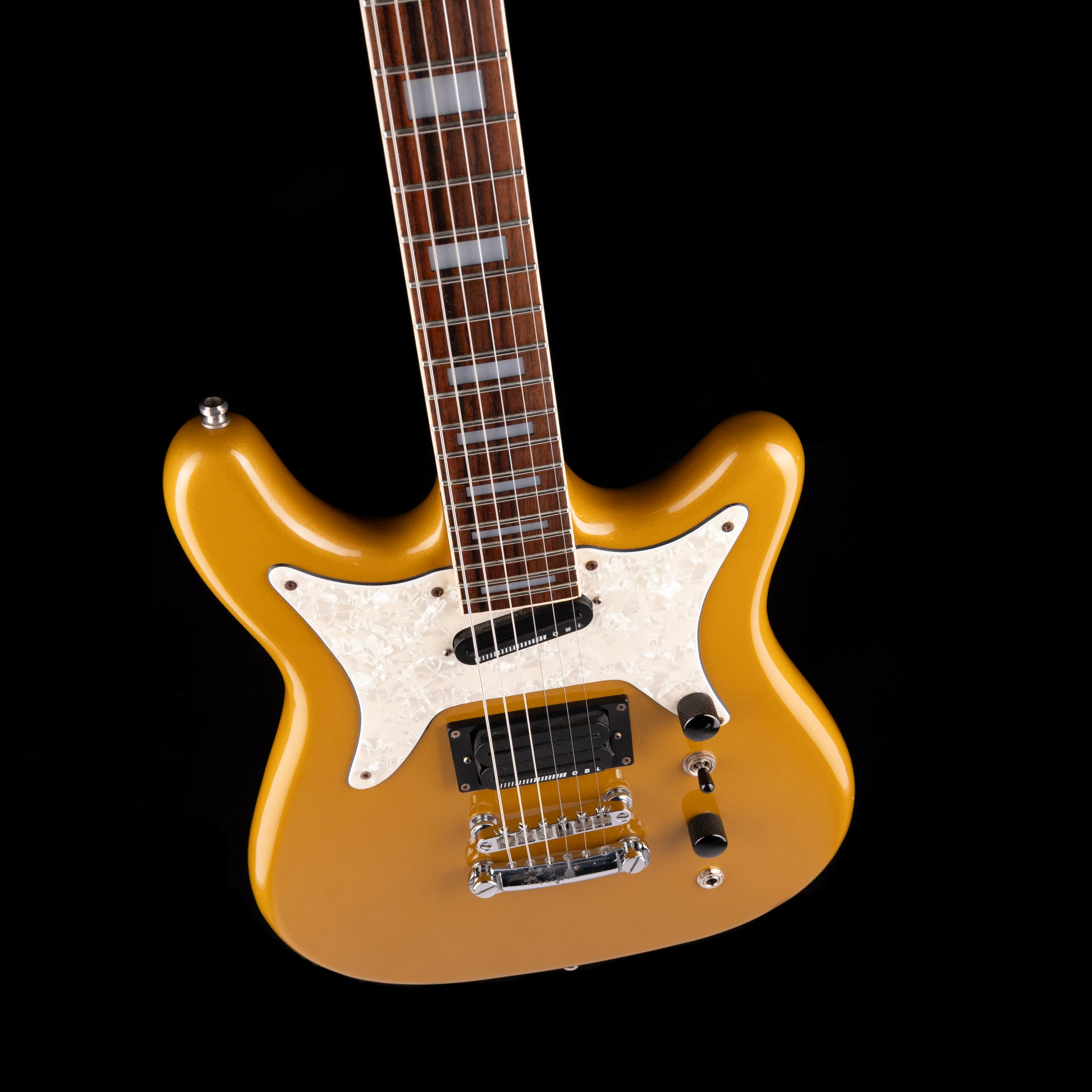 Pre-Owned 1997 Epiphone Coronet Gold With Gig Bag - Image 3