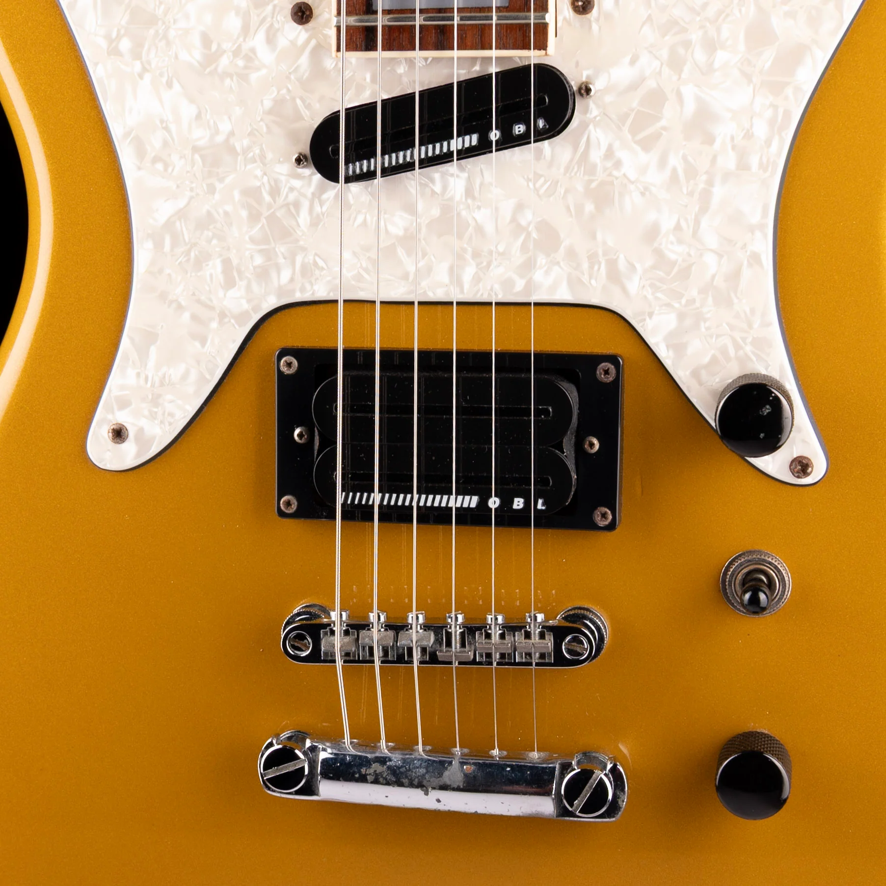 Pre-Owned 1997 Epiphone Coronet Gold With Gig Bag - Image 4