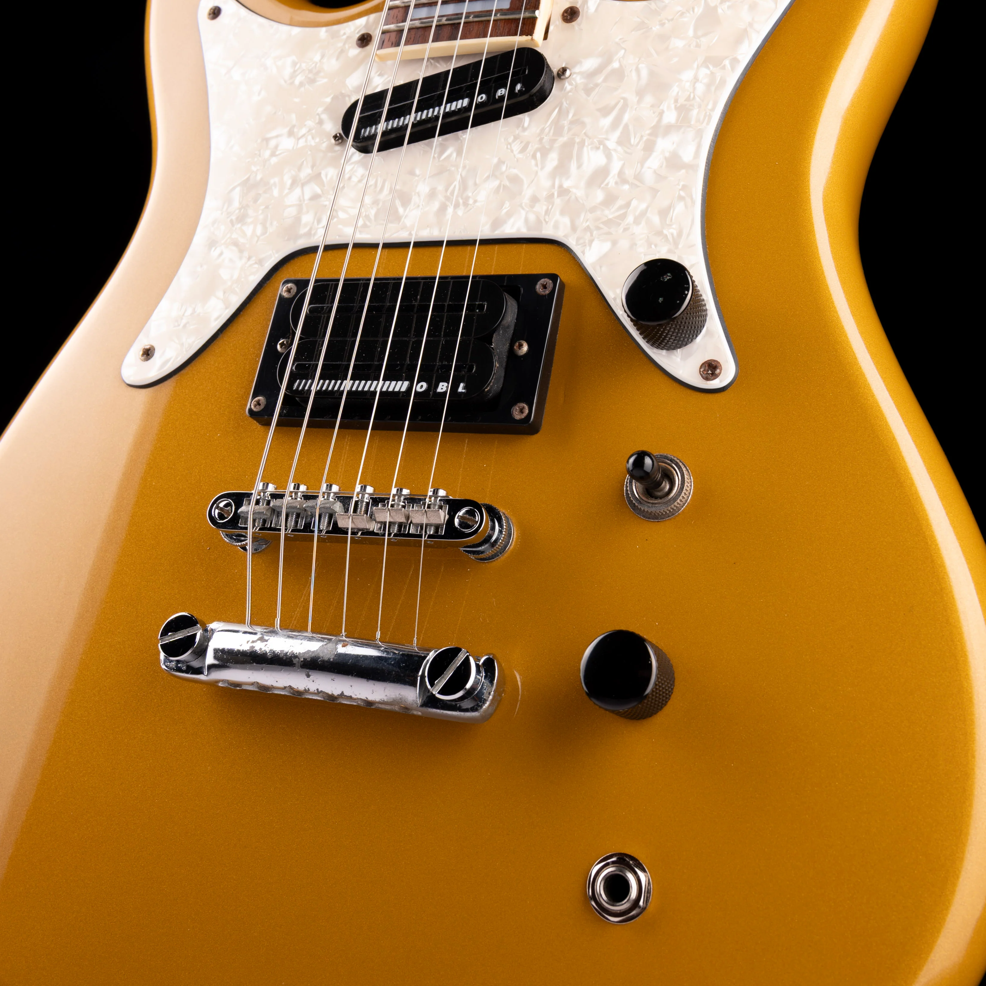 Pre-Owned 1997 Epiphone Coronet Gold With Gig Bag - Image 5