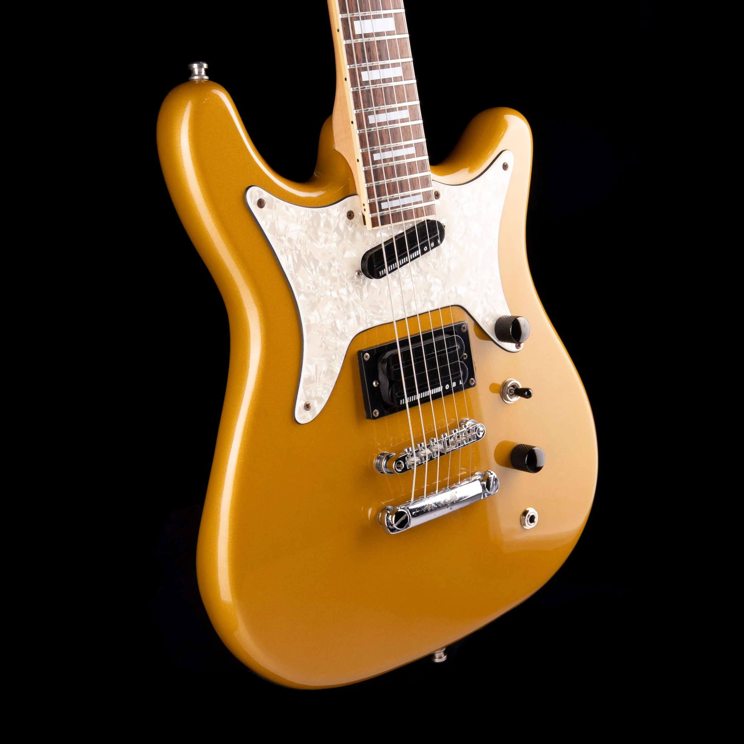 Pre-Owned 1997 Epiphone Coronet Gold With Gig Bag - Image 6