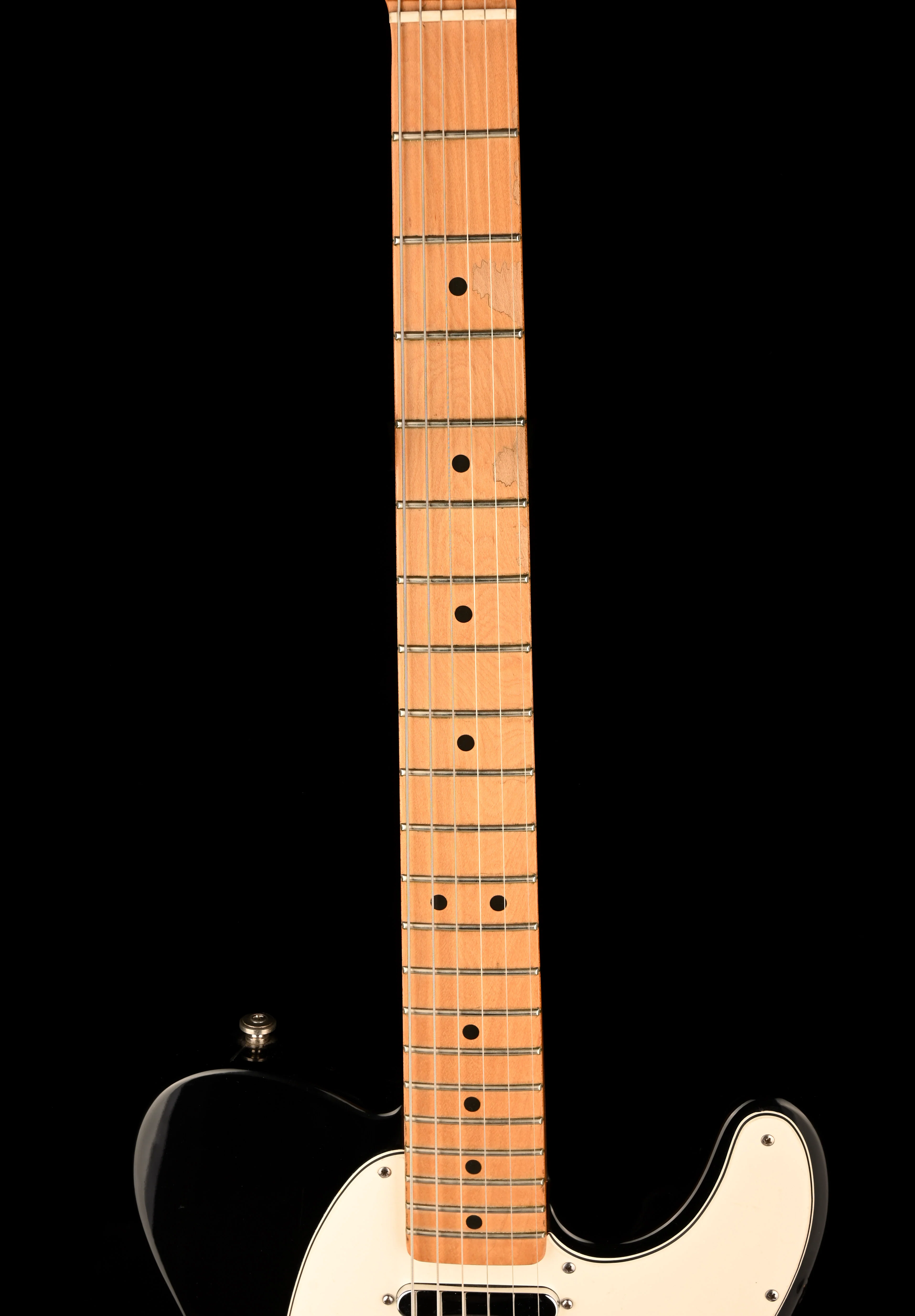 Pre Owned 1997 Fender Standard Telecaster Guitar Black With Mods - Image 11