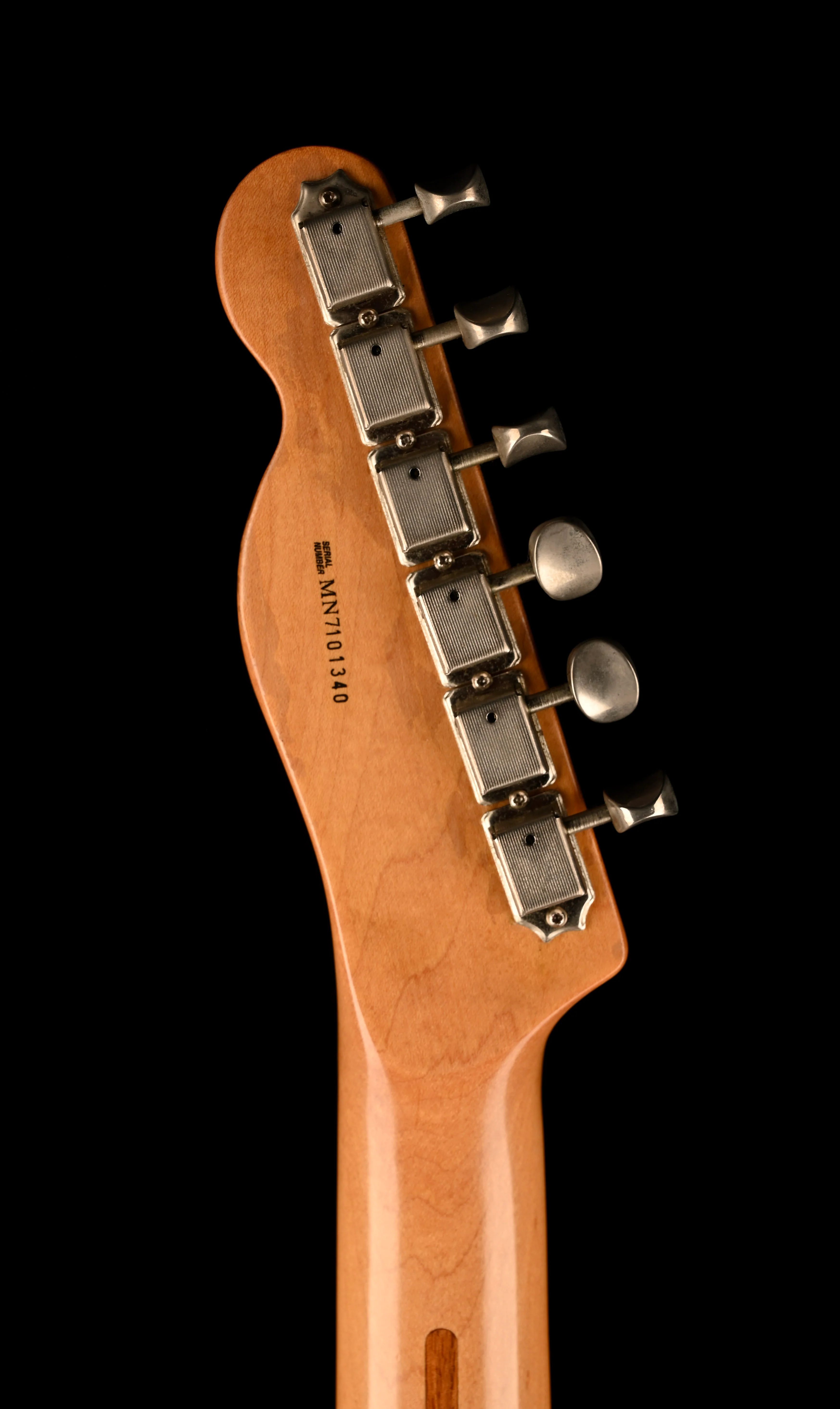 Pre Owned 1997 Fender Standard Telecaster Guitar Black With Mods - Image 18