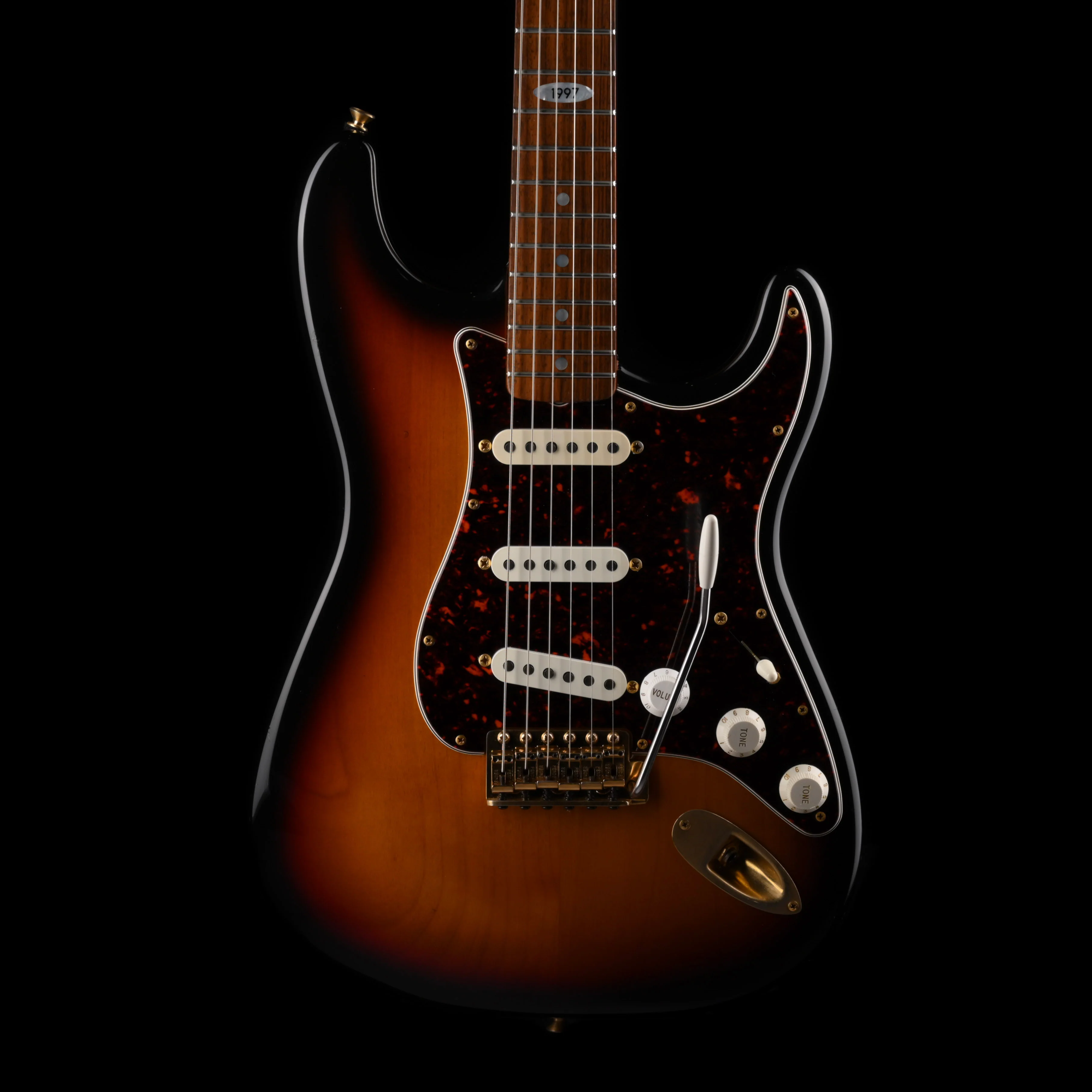 Pre Owned 1997 Fender Stratocaster Collector's Edition 3-Tone Sunburst  #1661 of 1997 With OHSC
