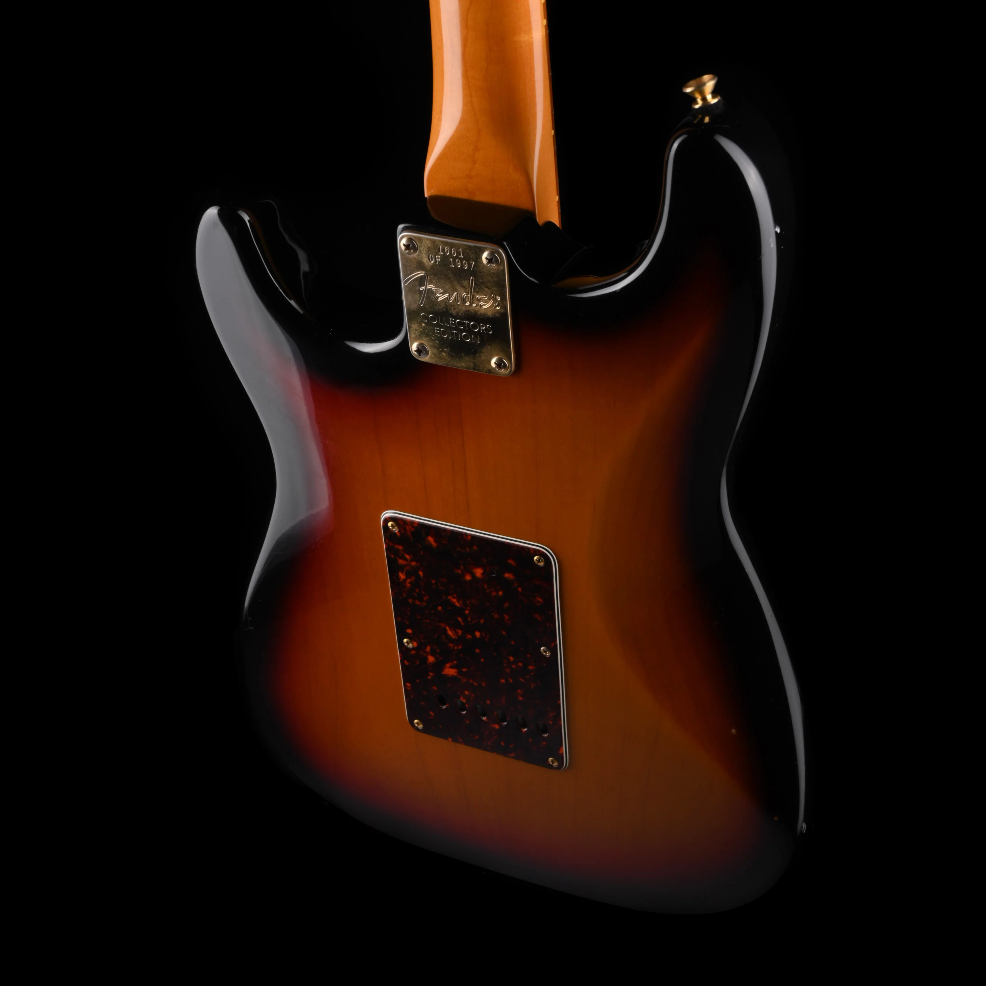 Pre Owned 1997 Fender Stratocaster Collector's Edition 3-Tone Sunburst  #1661 of 1997 With OHSC - Image 12