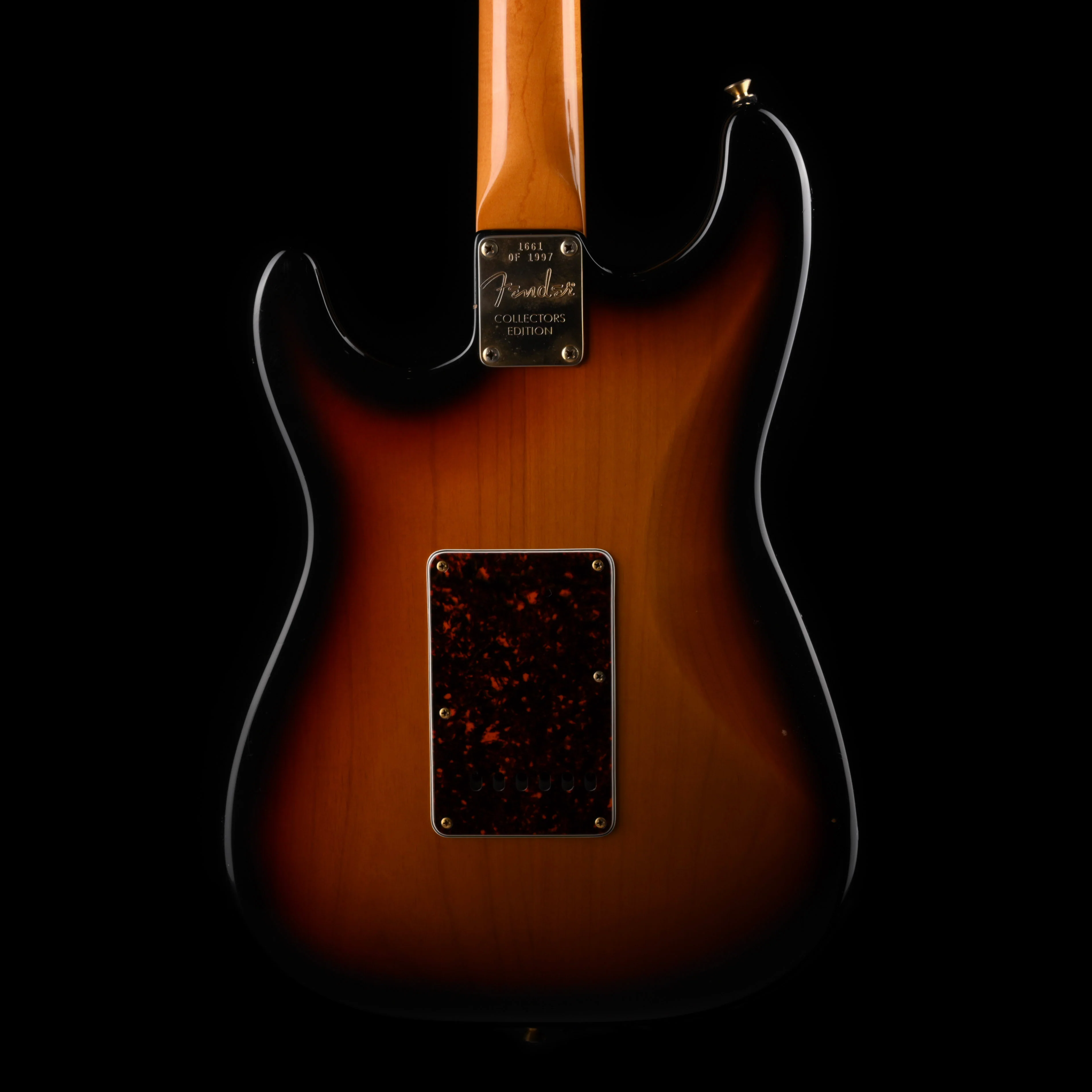 Pre Owned 1997 Fender Stratocaster Collector's Edition 3-Tone Sunburst  #1661 of 1997 With OHSC - Image 7