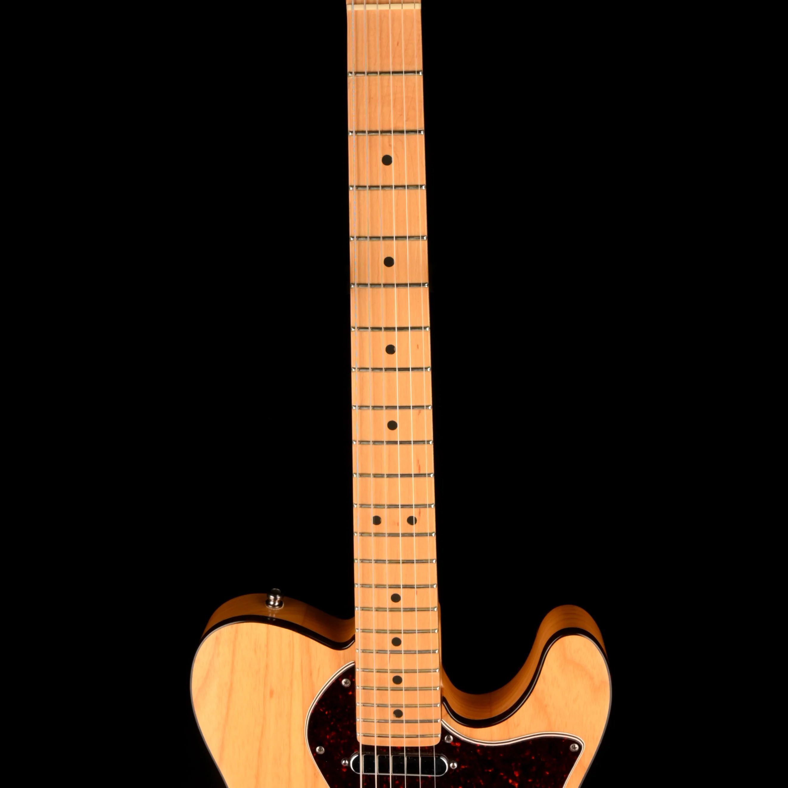 Pre Owned 1997 Fender 90's Telecaster Thinline Natural With Case - Image 7