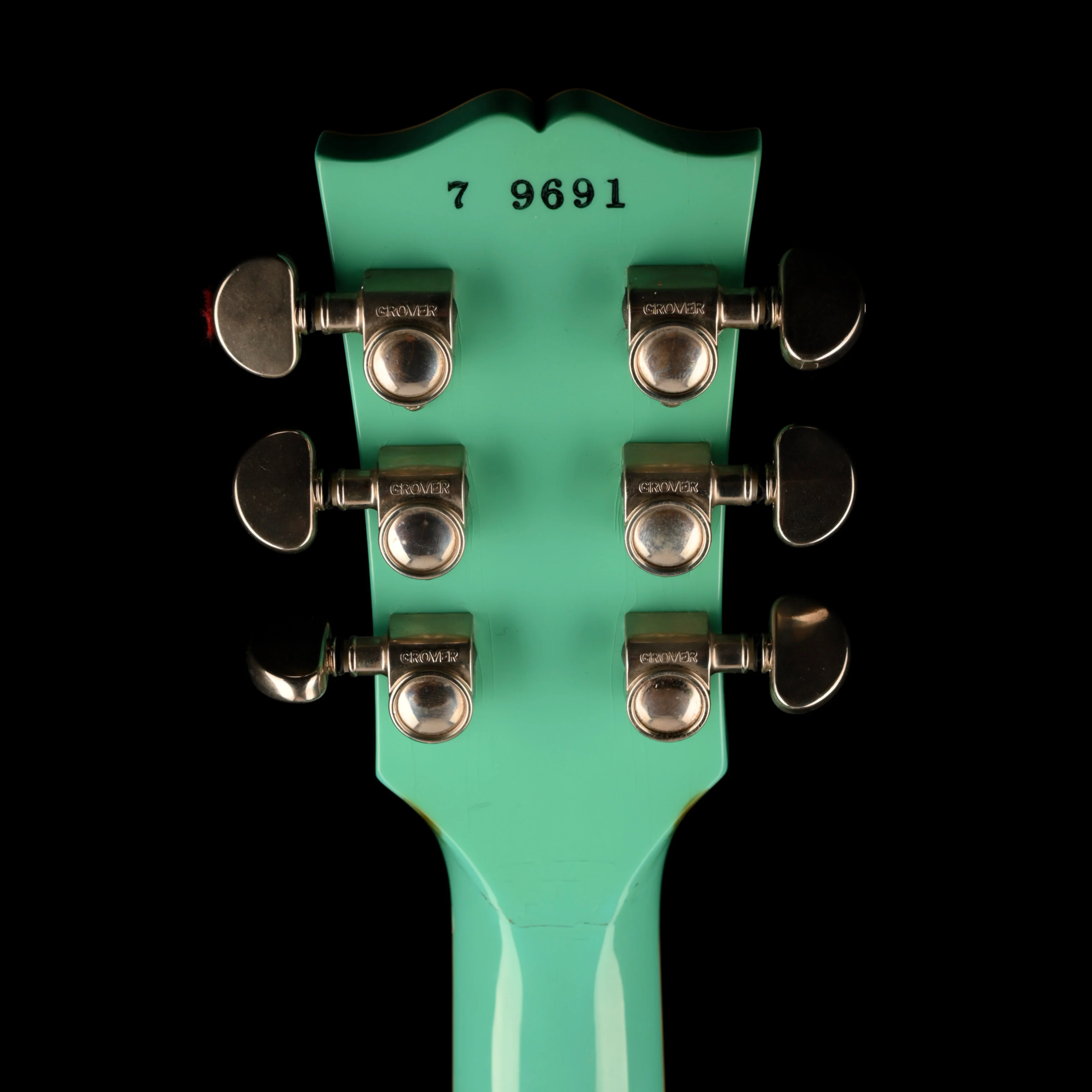 Pre Owned 1997 Gibson Custom Shop Les Paul Catalina Cascade Green With OHSC - Image 13