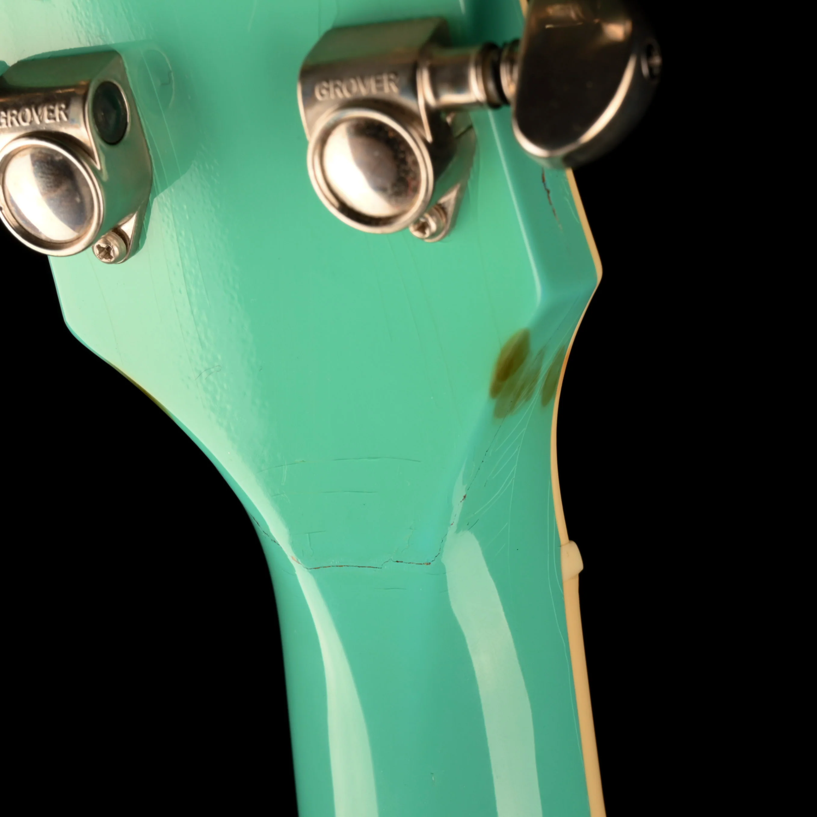 Pre Owned 1997 Gibson Custom Shop Les Paul Catalina Cascade Green With OHSC - Image 16