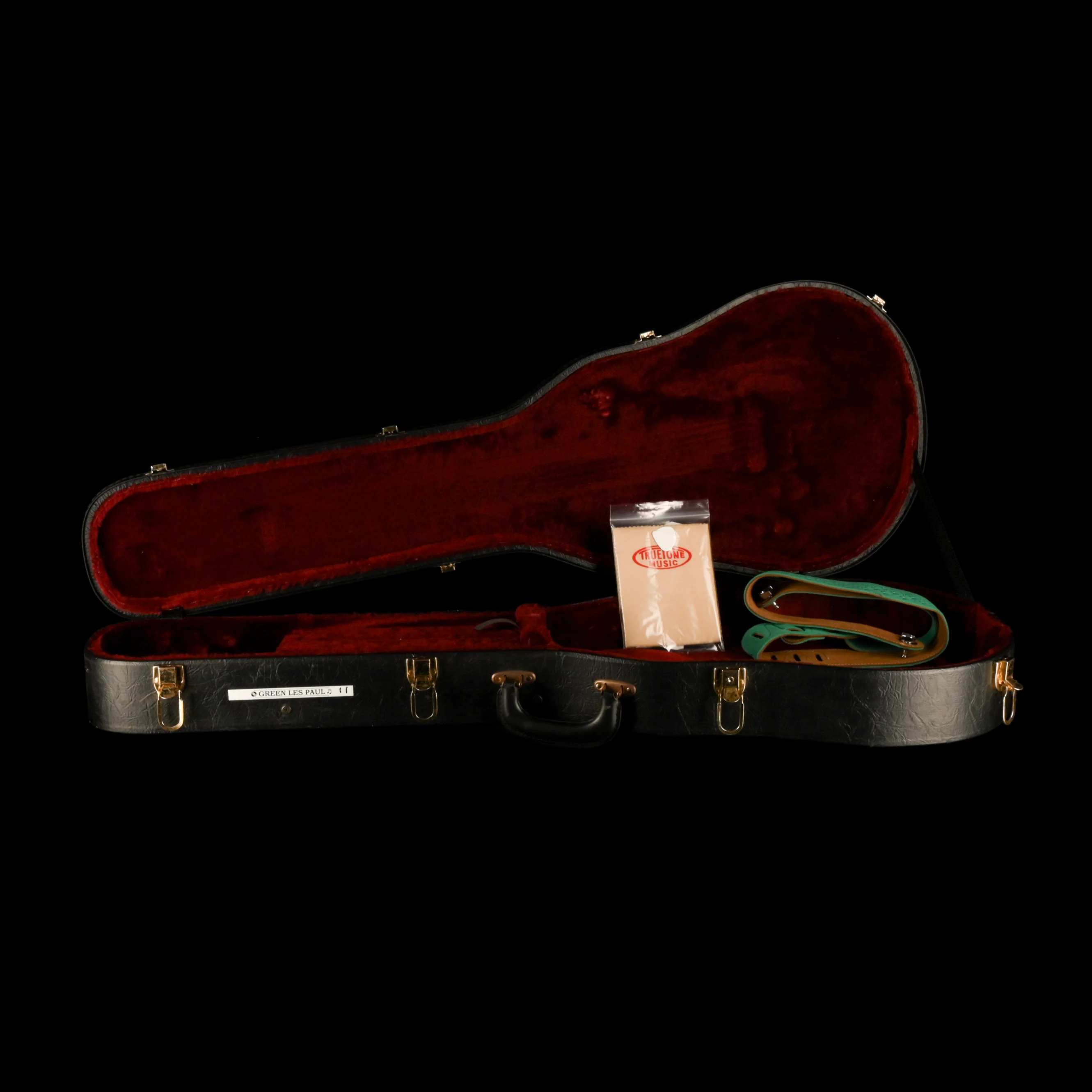 Pre Owned 1997 Gibson Custom Shop Les Paul Catalina Cascade Green With OHSC - Image 17