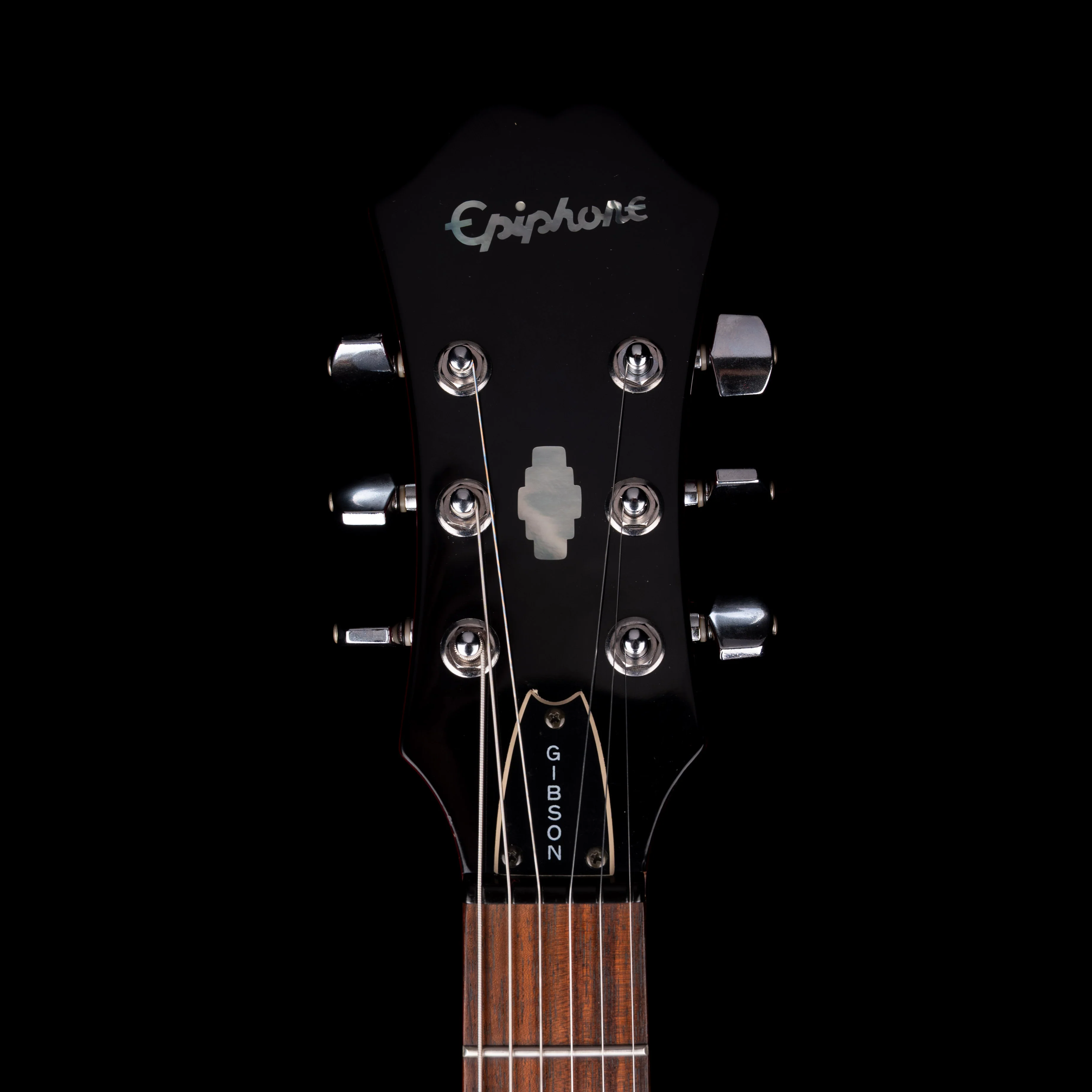 Pre Owned 1998 Epiphone ES-335 Dot Cherry Electric Guitar Signed By B.B. King With HSC - Image 12