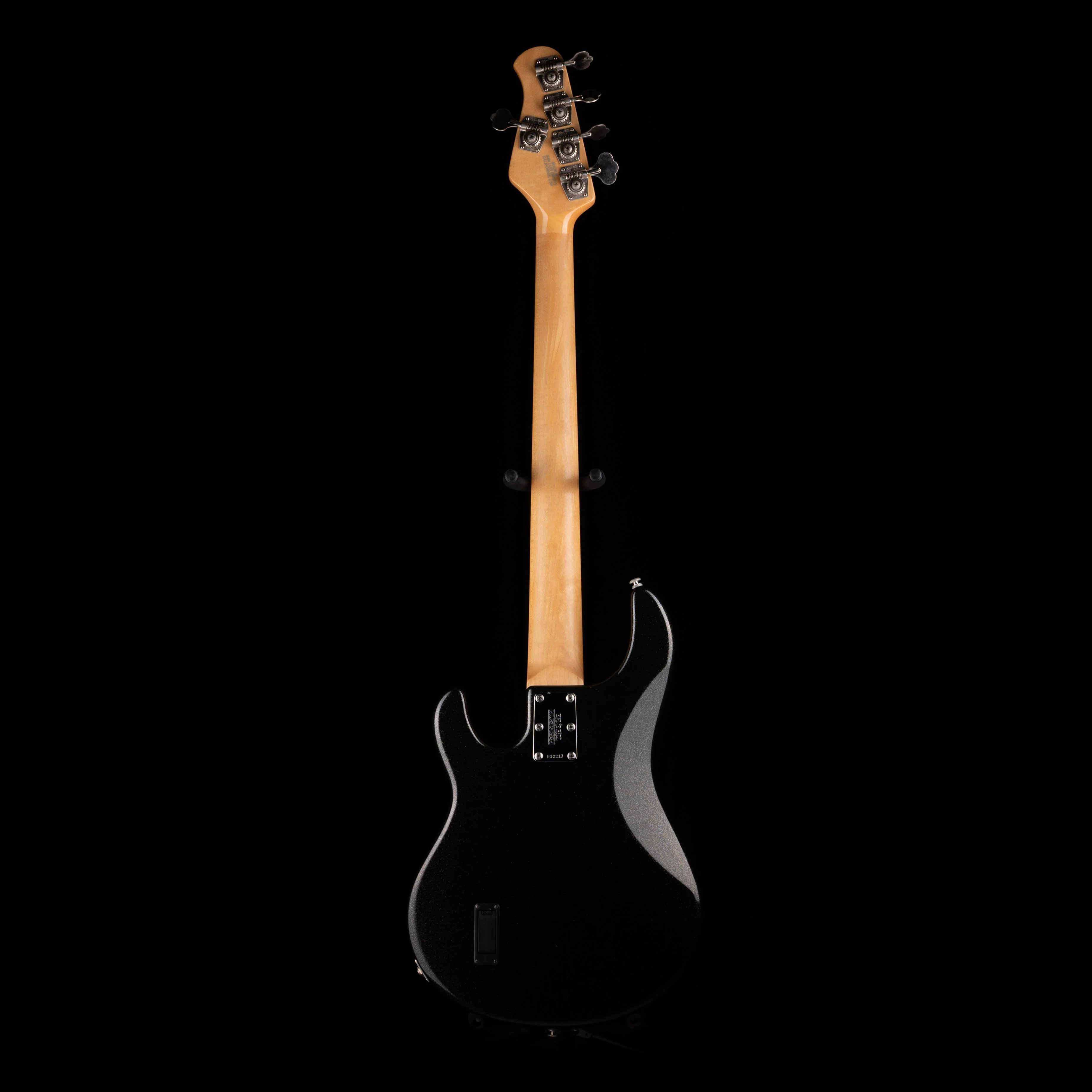 Pre-Owned 2000 Ernie Ball Music Man Sting Ray 5 H - Black Sparkle With OHSC - Image 10