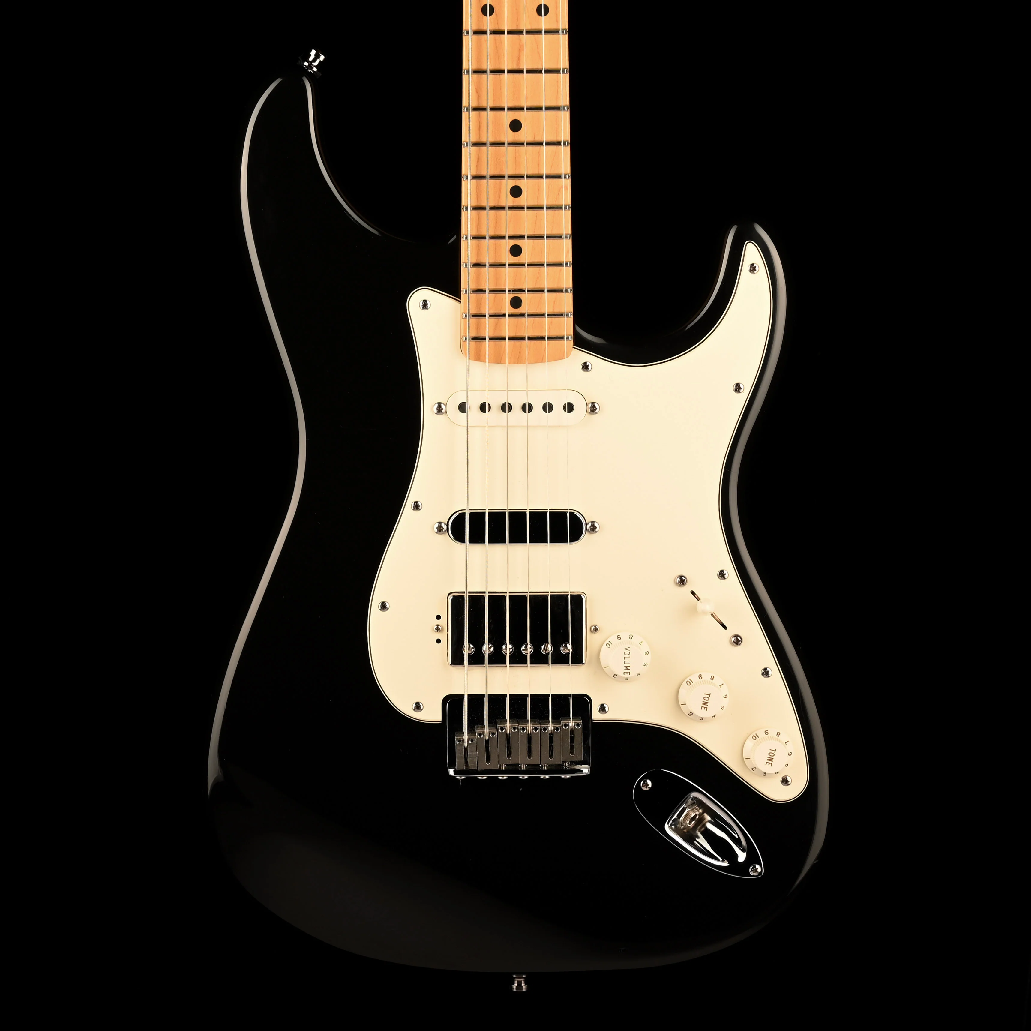 Pre Owned 2000 Fender Subsonic Baritone Guitar Black With OHSC