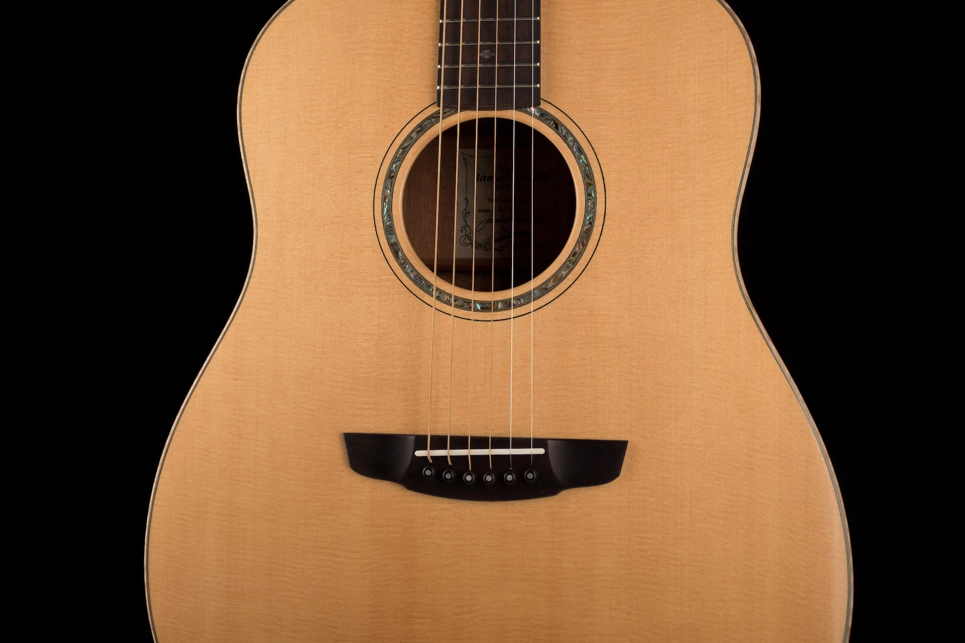 Pre Owned 2004 Goodall KS3901 Koa Standard Master Grade Sitka Spruce & AAA Curly Koa With OHSC - Image 5