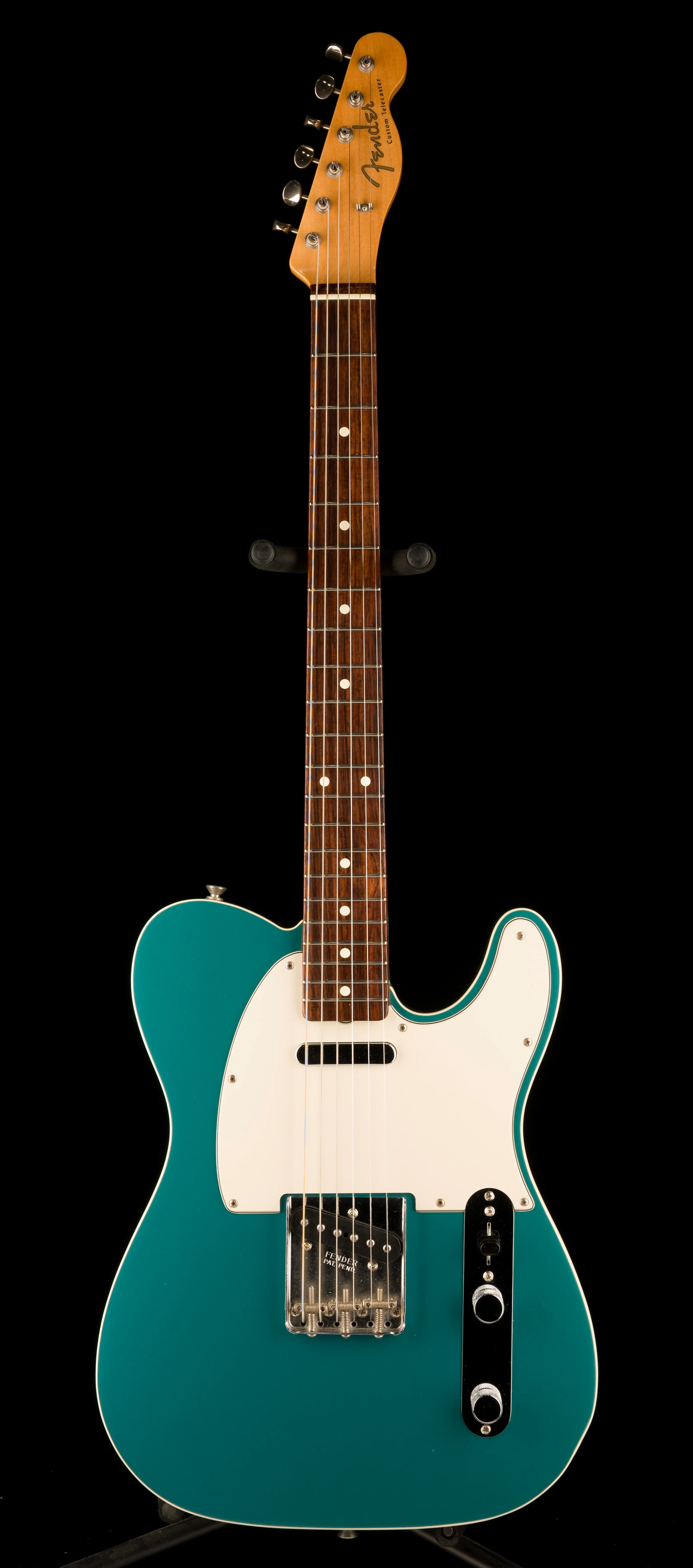 Pre Owned 2001 Fender American Vintage ‘62 Telecaster Custom Ocean Turquoise With Case - Image 2