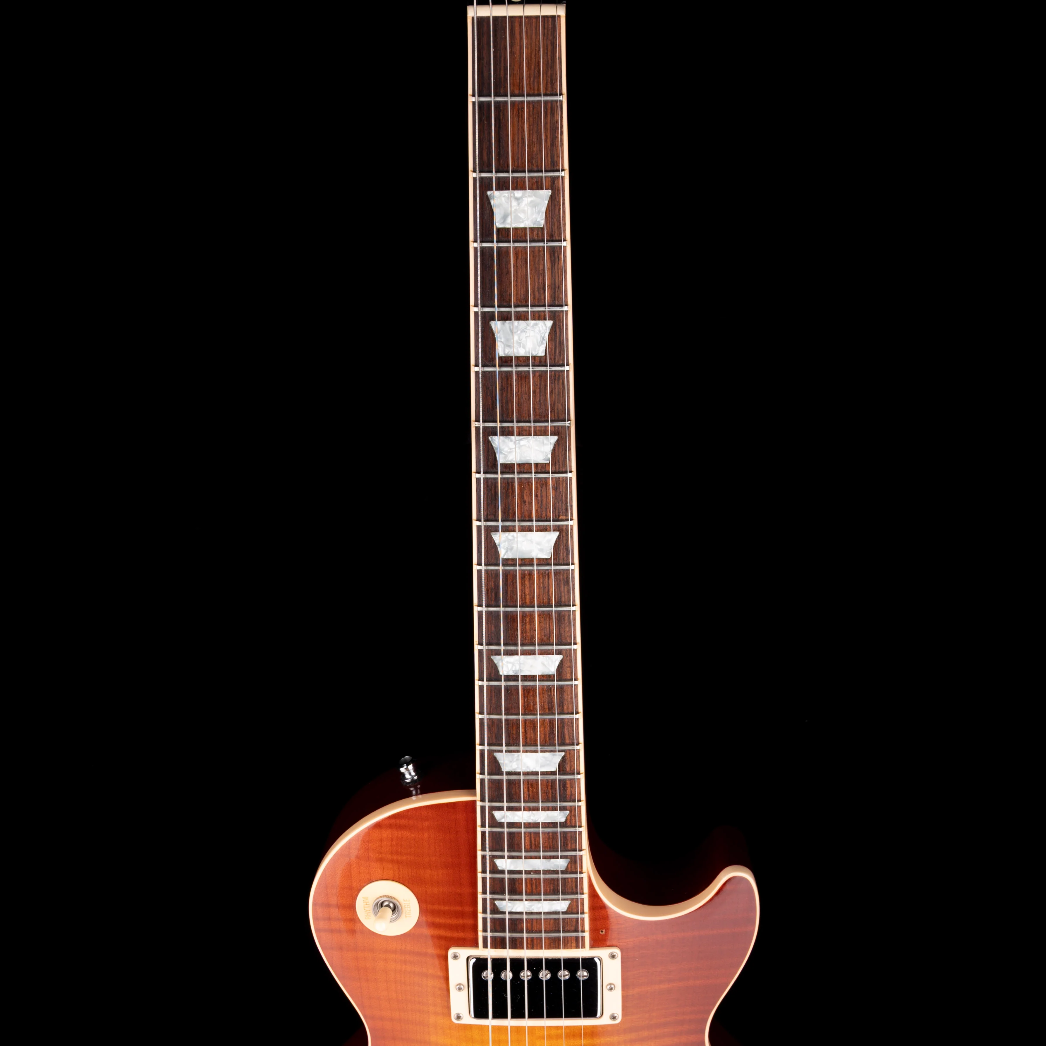 Pre Owned 2001 Gibson Les Paul Standard Plus Light Burst With OHSC - Image 7
