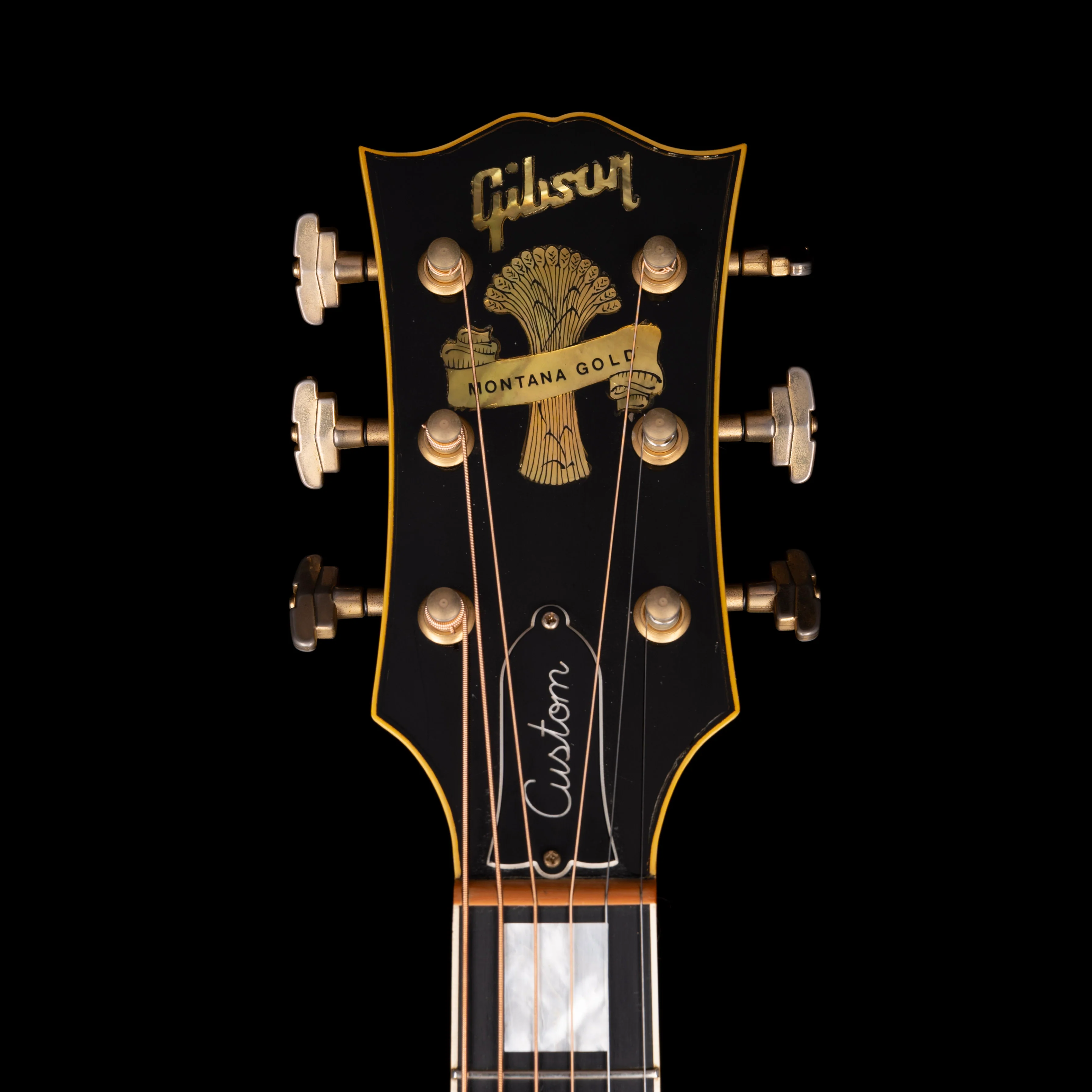 Pre Owned 2001 Gibson Montana Gold SJ-200 Ren Ferguson-era Natural Acoustic Guitar With OHSC - Image 14