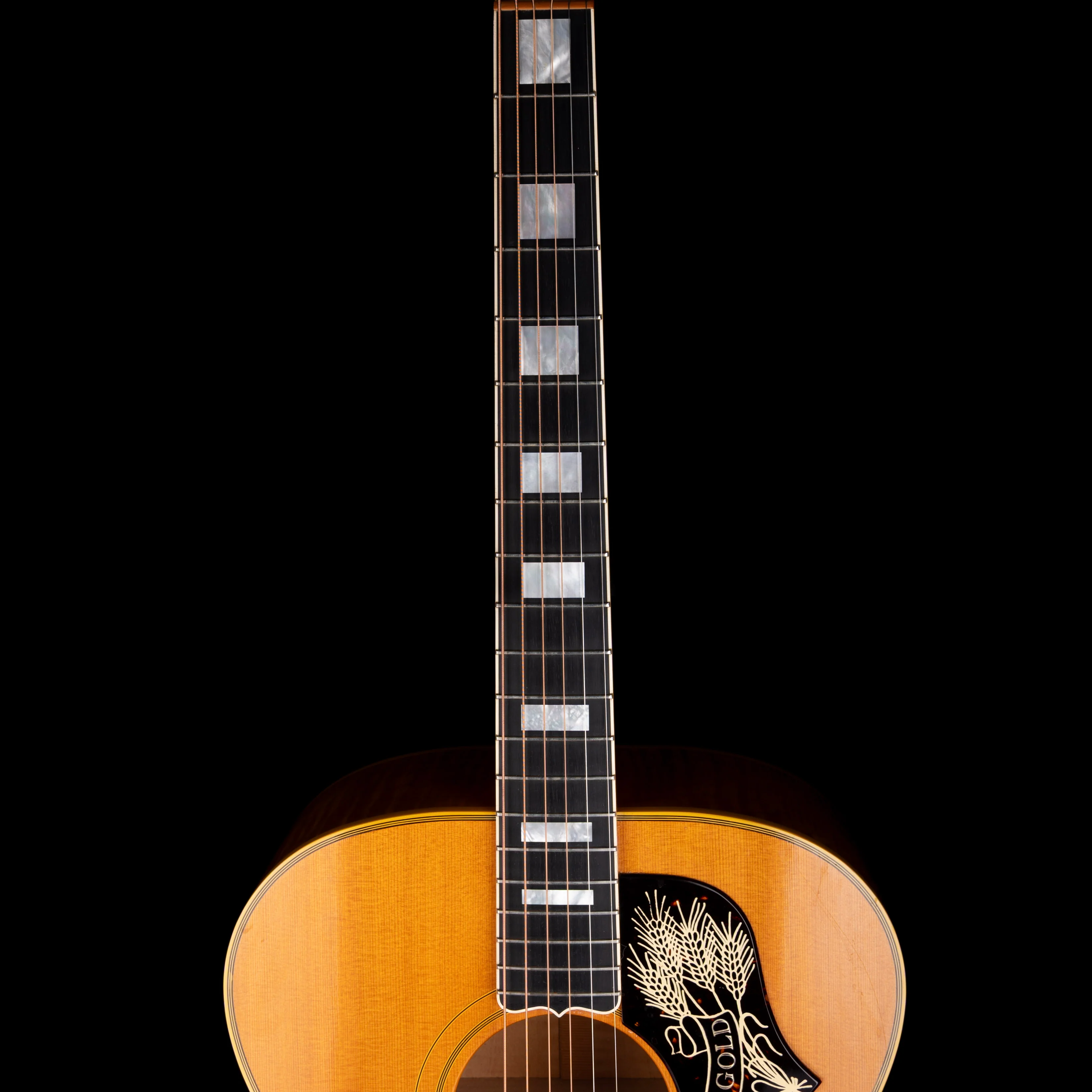 Pre Owned 2001 Gibson Montana Gold SJ-200 Ren Ferguson-era Natural Acoustic Guitar With OHSC - Image 9