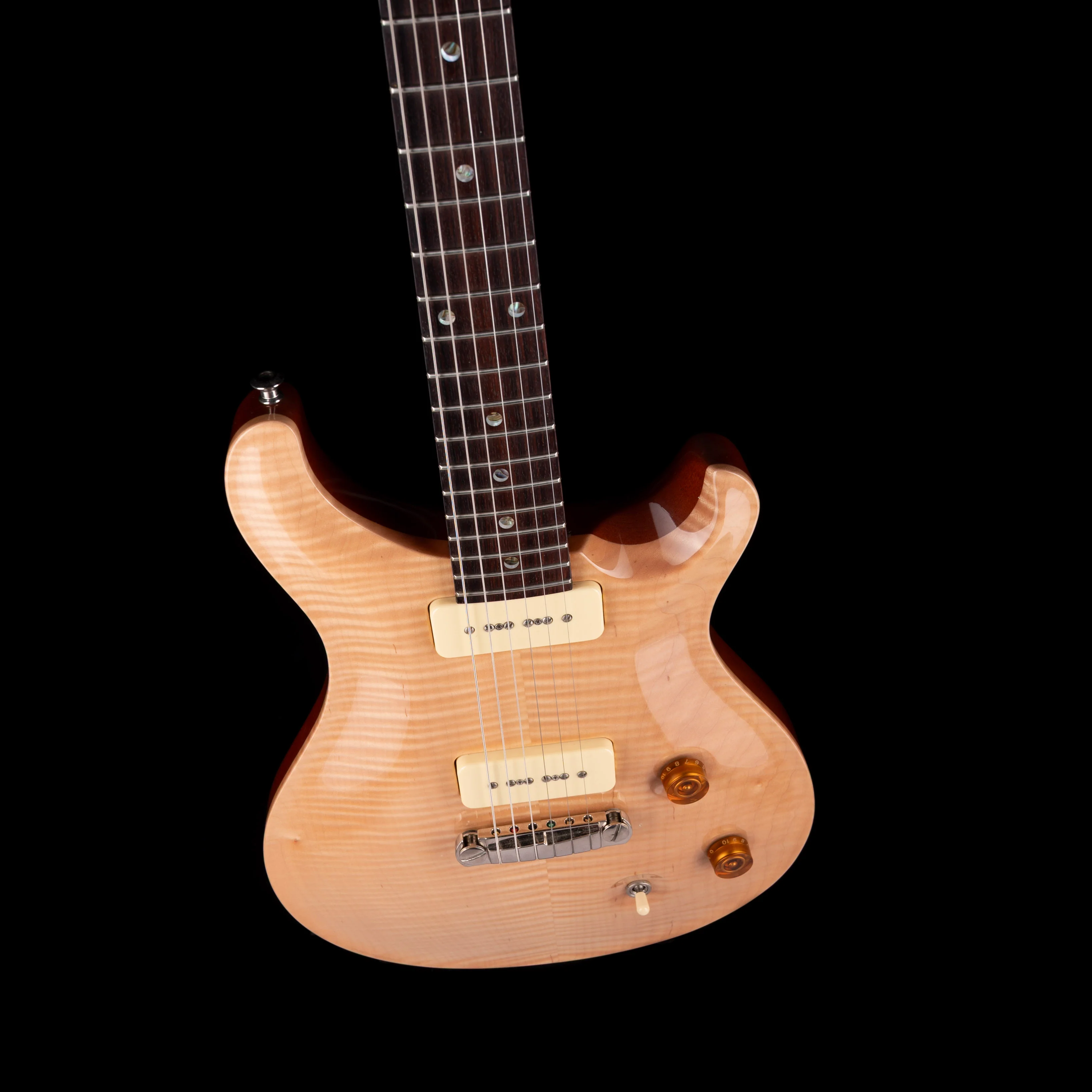 Used 2001 PRS McCarty Soapbar Natural 10-Top Electric Guitar With Case - Image 3