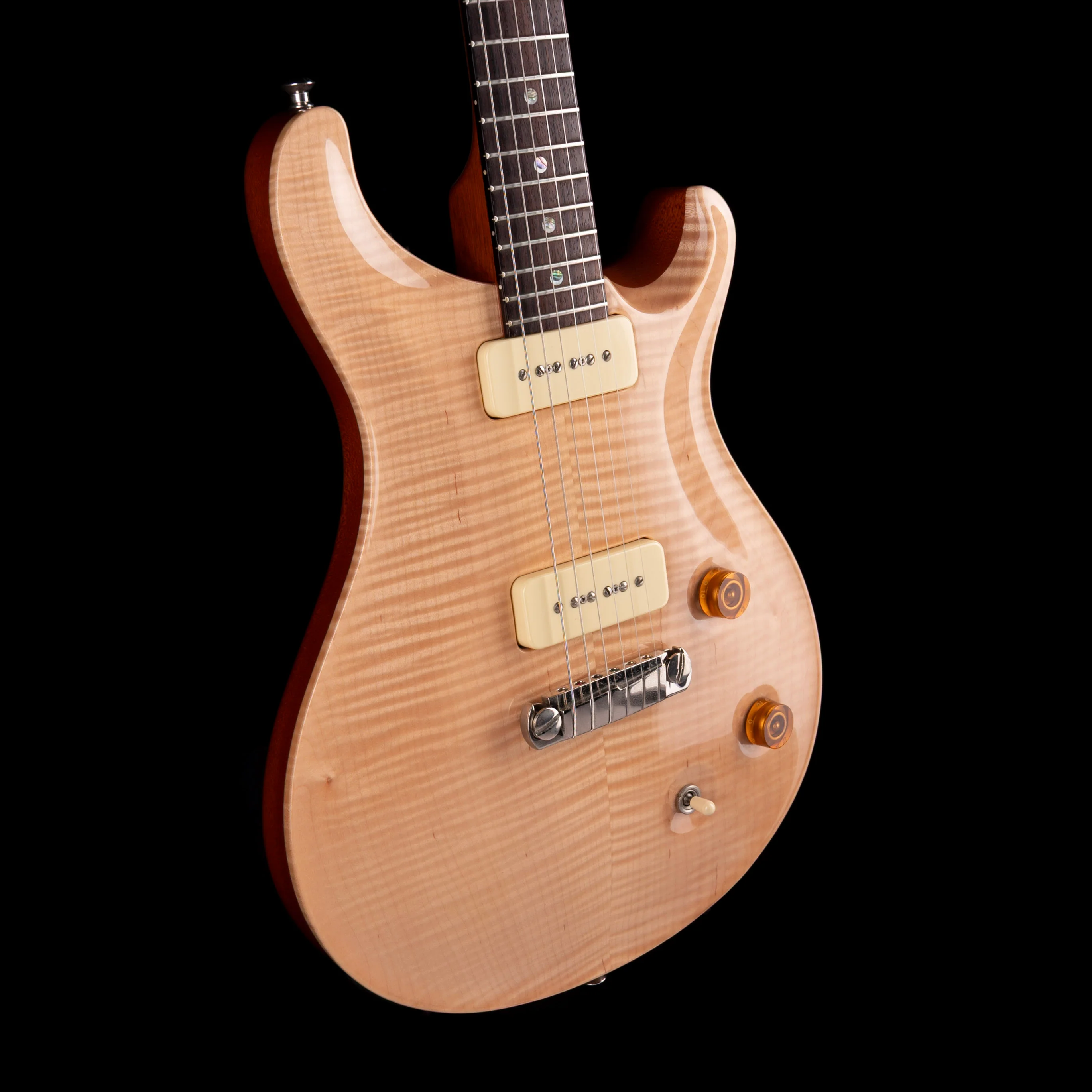 Used 2001 PRS McCarty Soapbar Natural 10-Top Electric Guitar With Case - Image 6