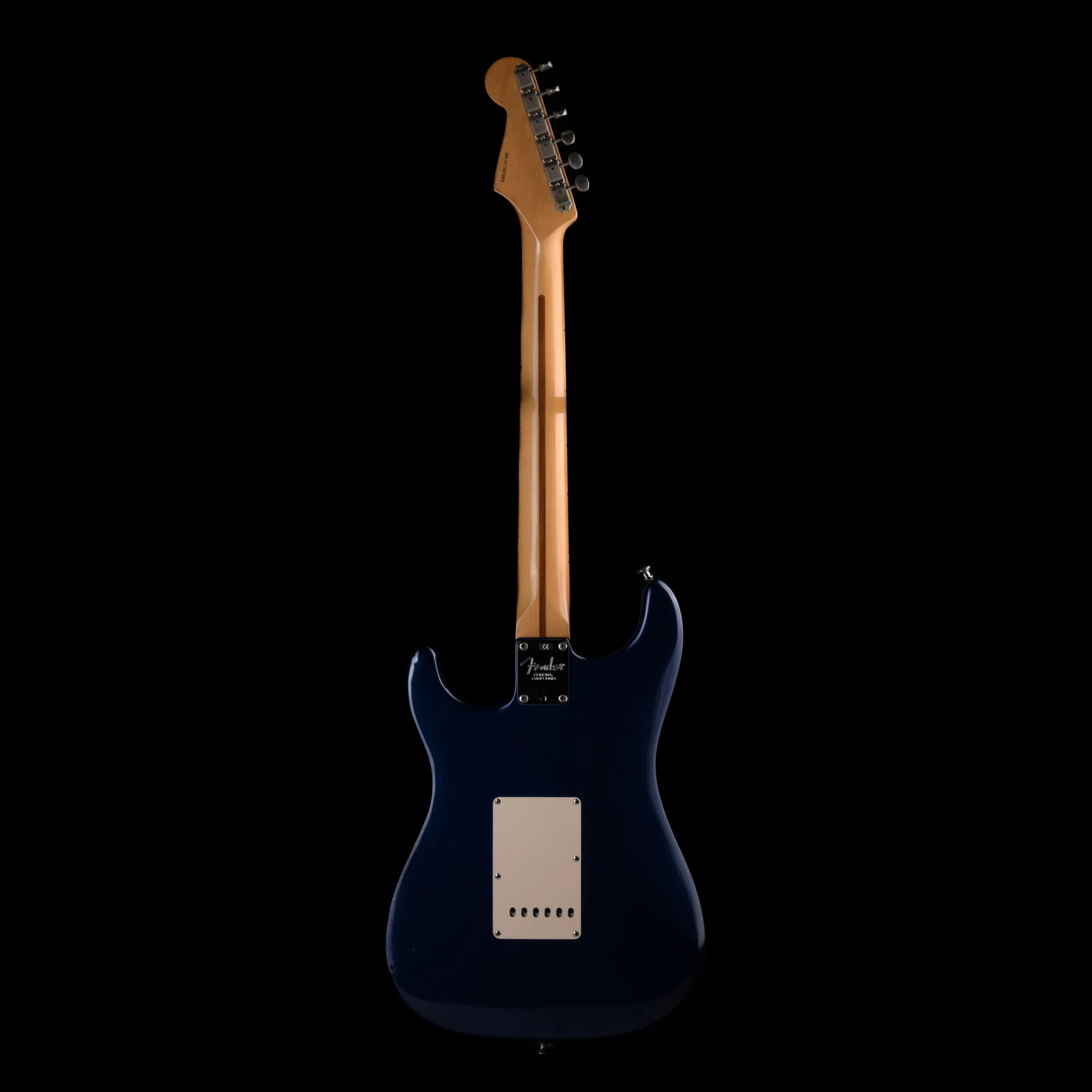Pre Owned 2002 Fender Eric Clapton Stratocaster Midnight Blue with OHSC - Image 10