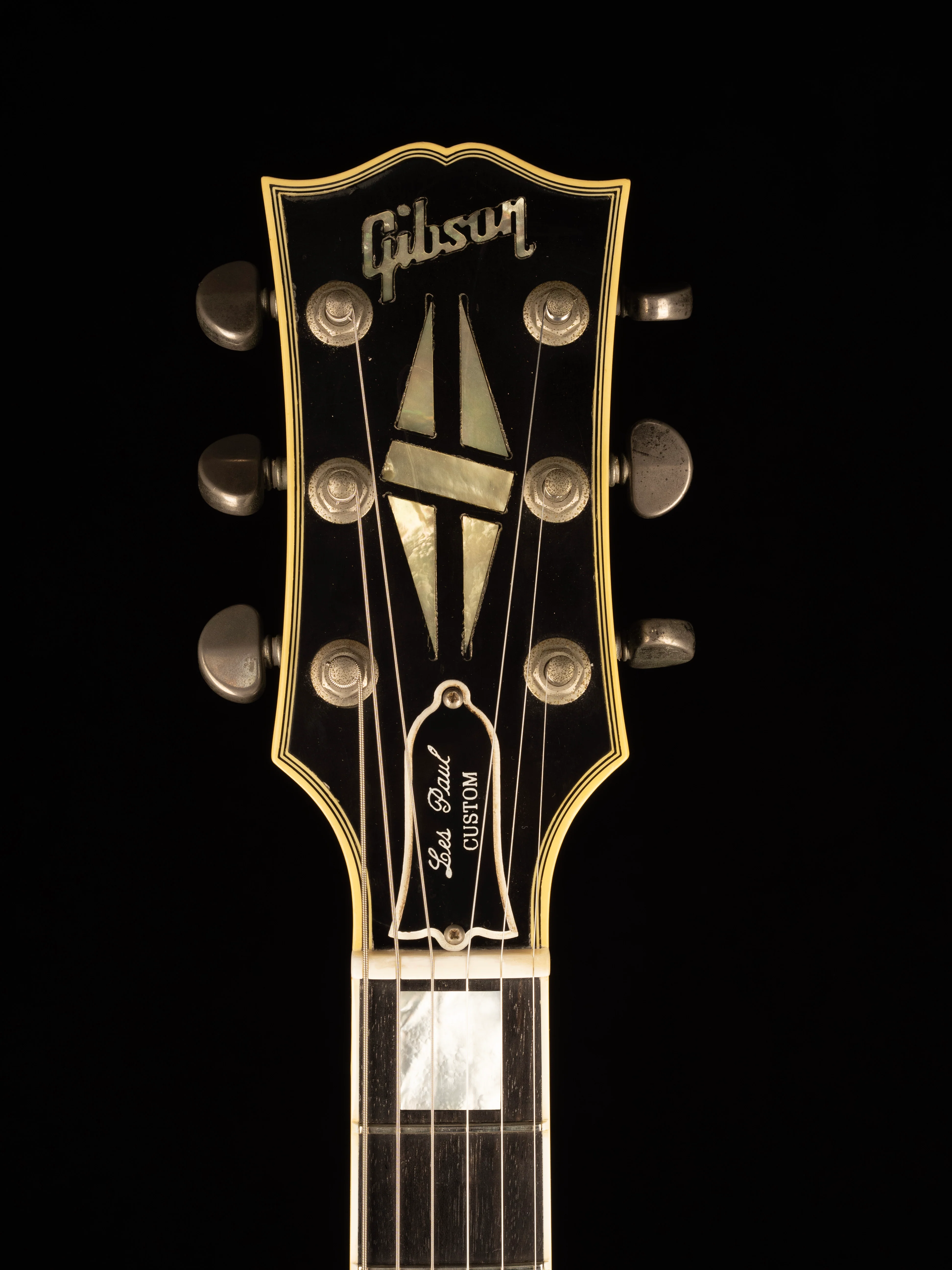 Pre Owned 2002 Gibson Custom Shop 1968 Reissue Les Paul Custom Ebony With OHSC - Image 14