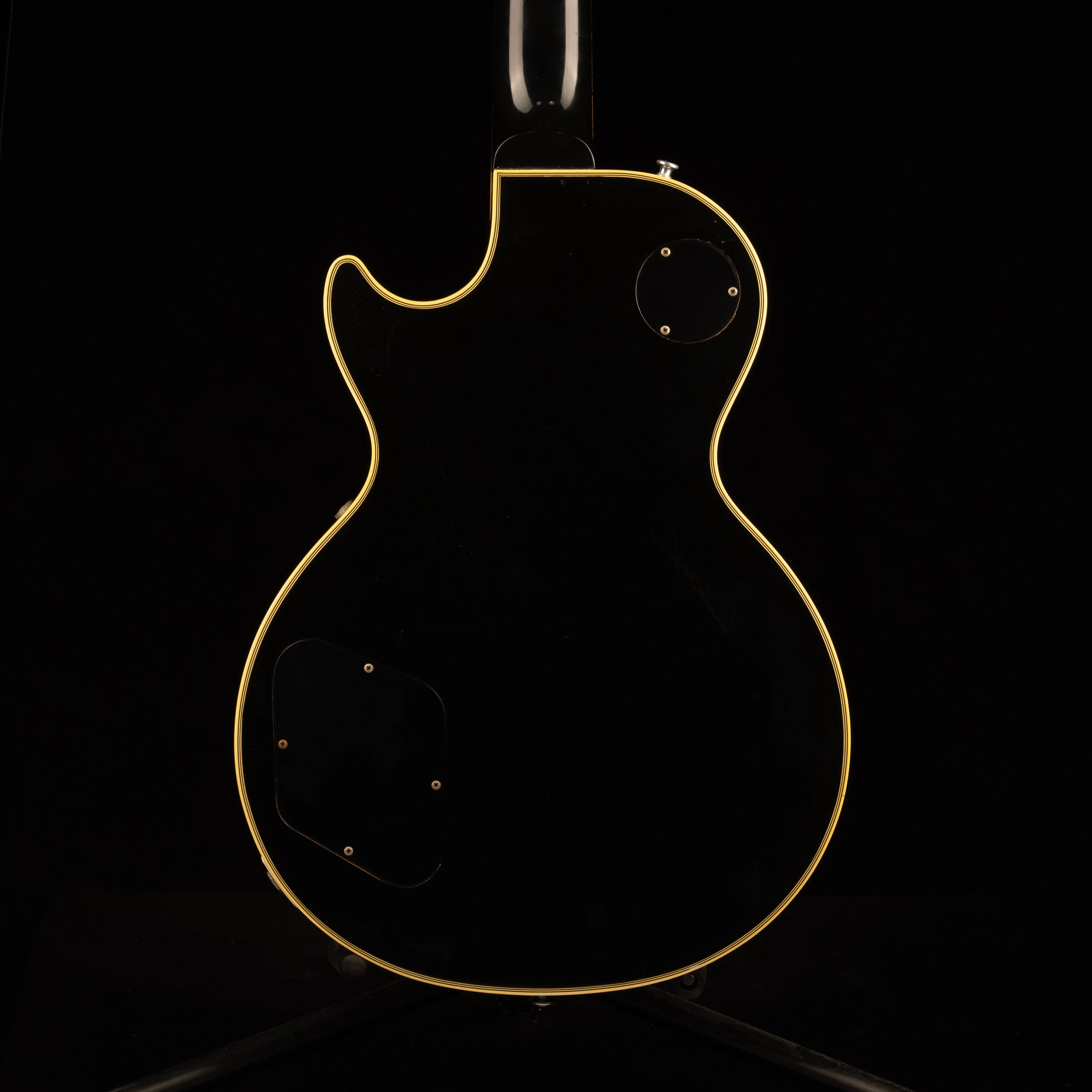 Pre Owned 2002 Gibson Custom Shop 1968 Reissue Les Paul Custom Ebony With OHSC - Image 9