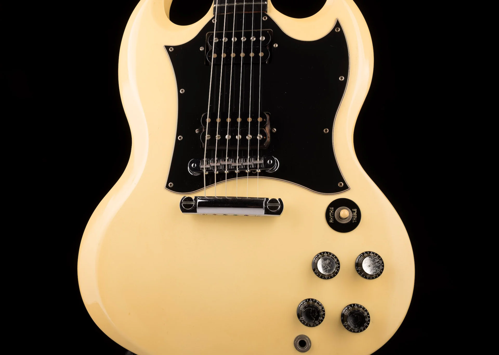 Pre Owned 2002 Gibson SG Special Vintage White Ebony Fingerboard With Case - Image 6