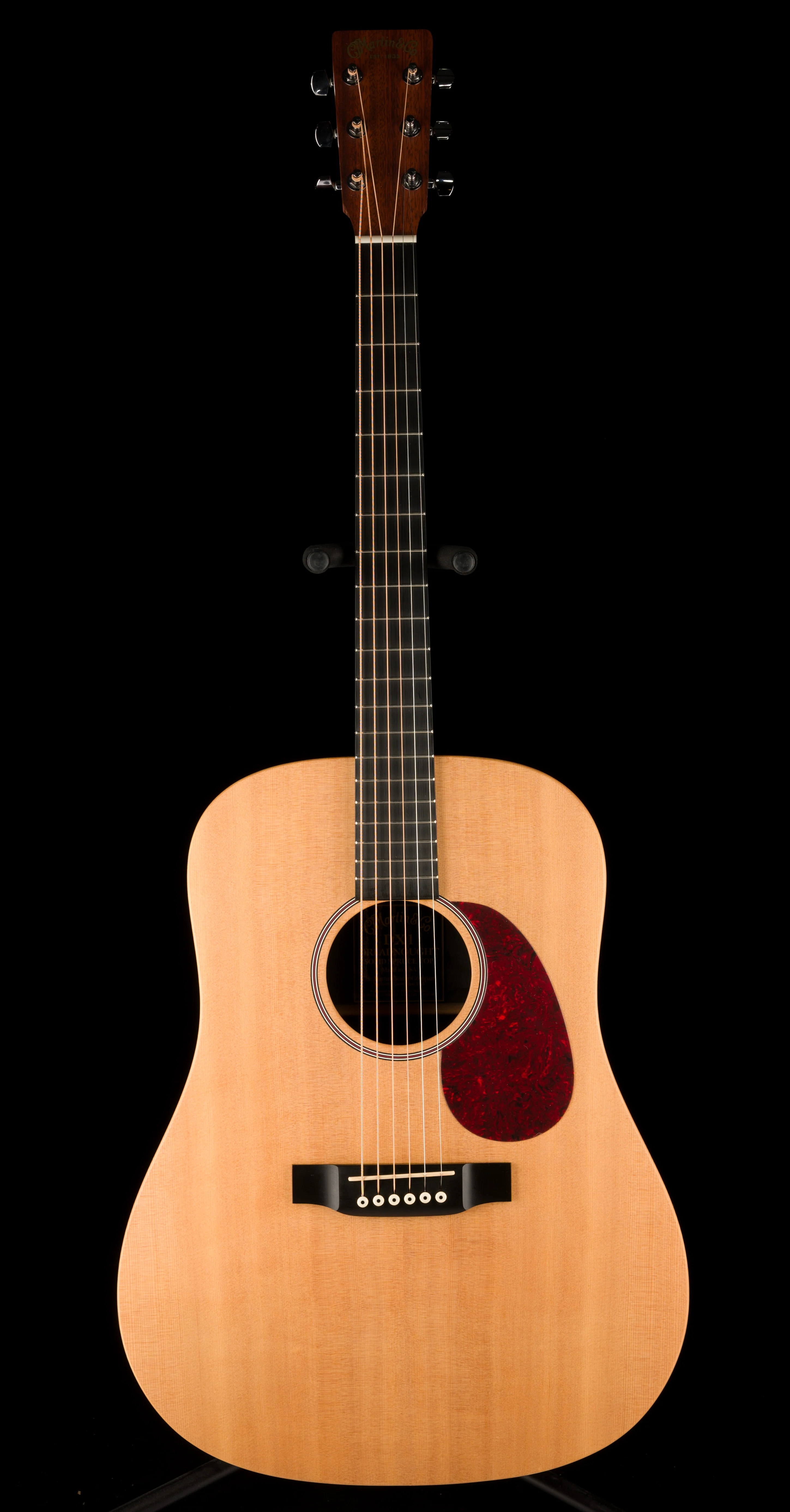 Pre Owned 2002 Martin DX1 Natural Acoustic Guitar With Case - Image 2