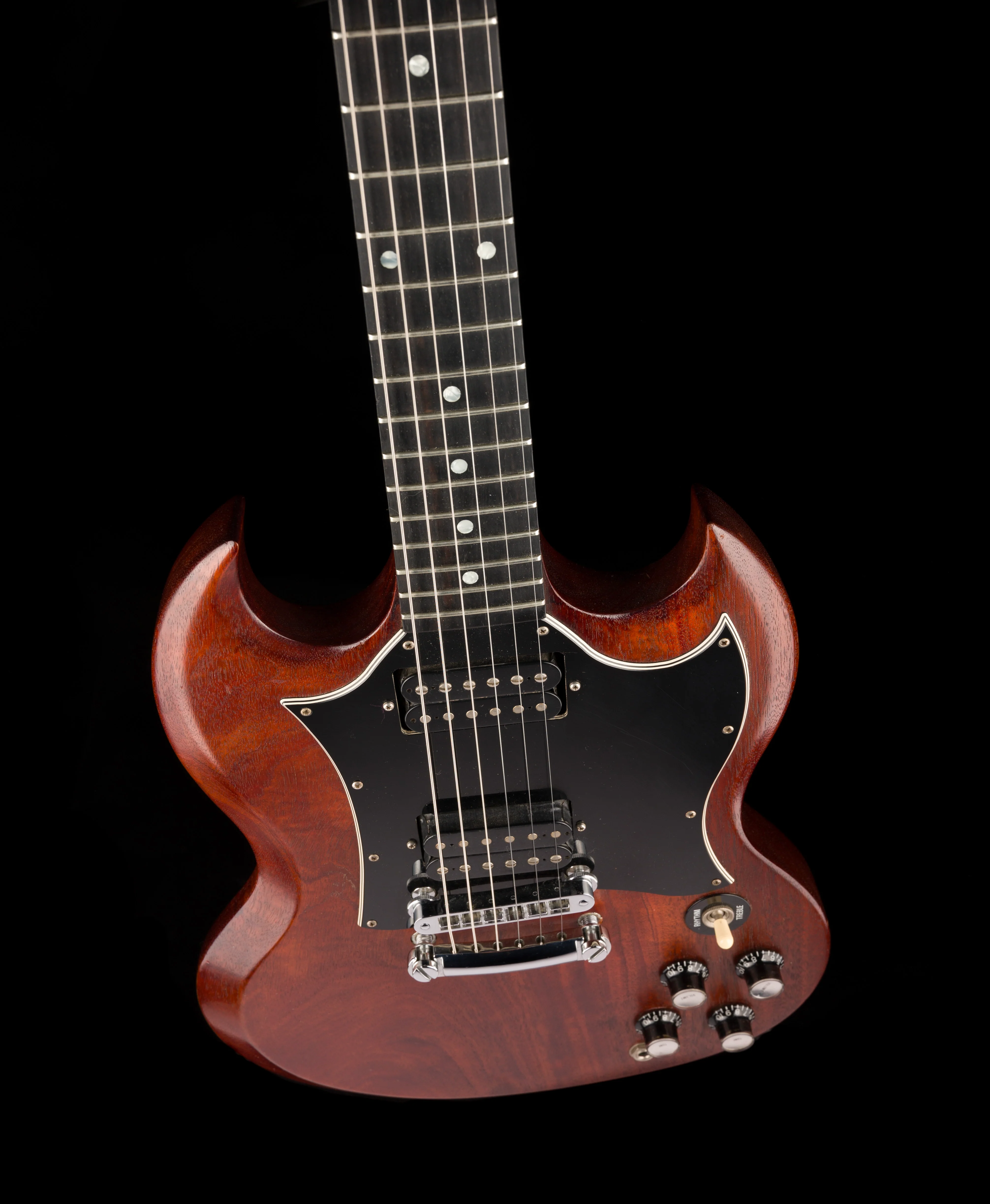 Pre Owned 2003 Gibson SG Special Faded Brown Ebony Fretboard With Gig Bag - Image 4