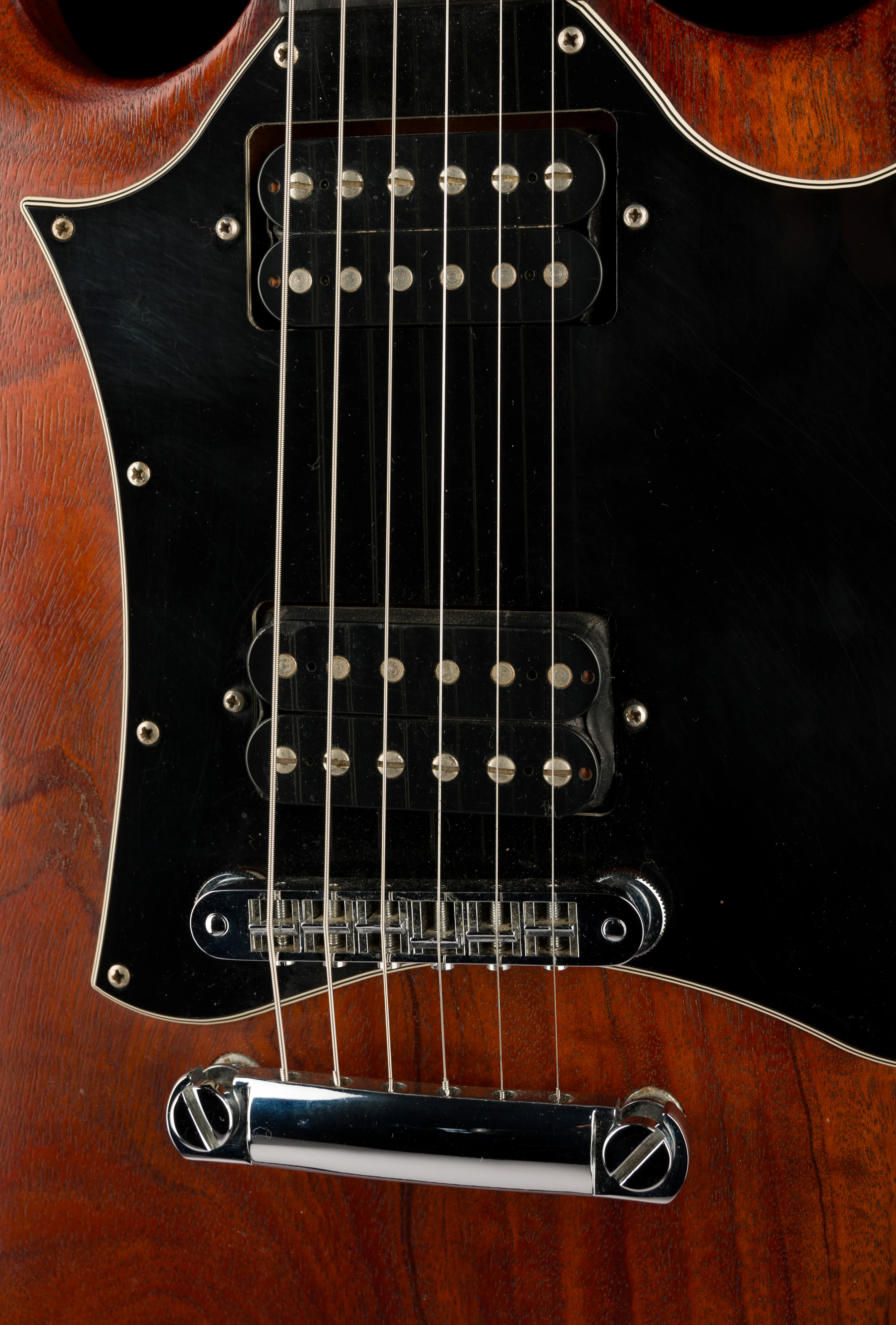 Pre Owned 2003 Gibson SG Special Faded Brown Ebony Fretboard With Gig Bag - Image 7