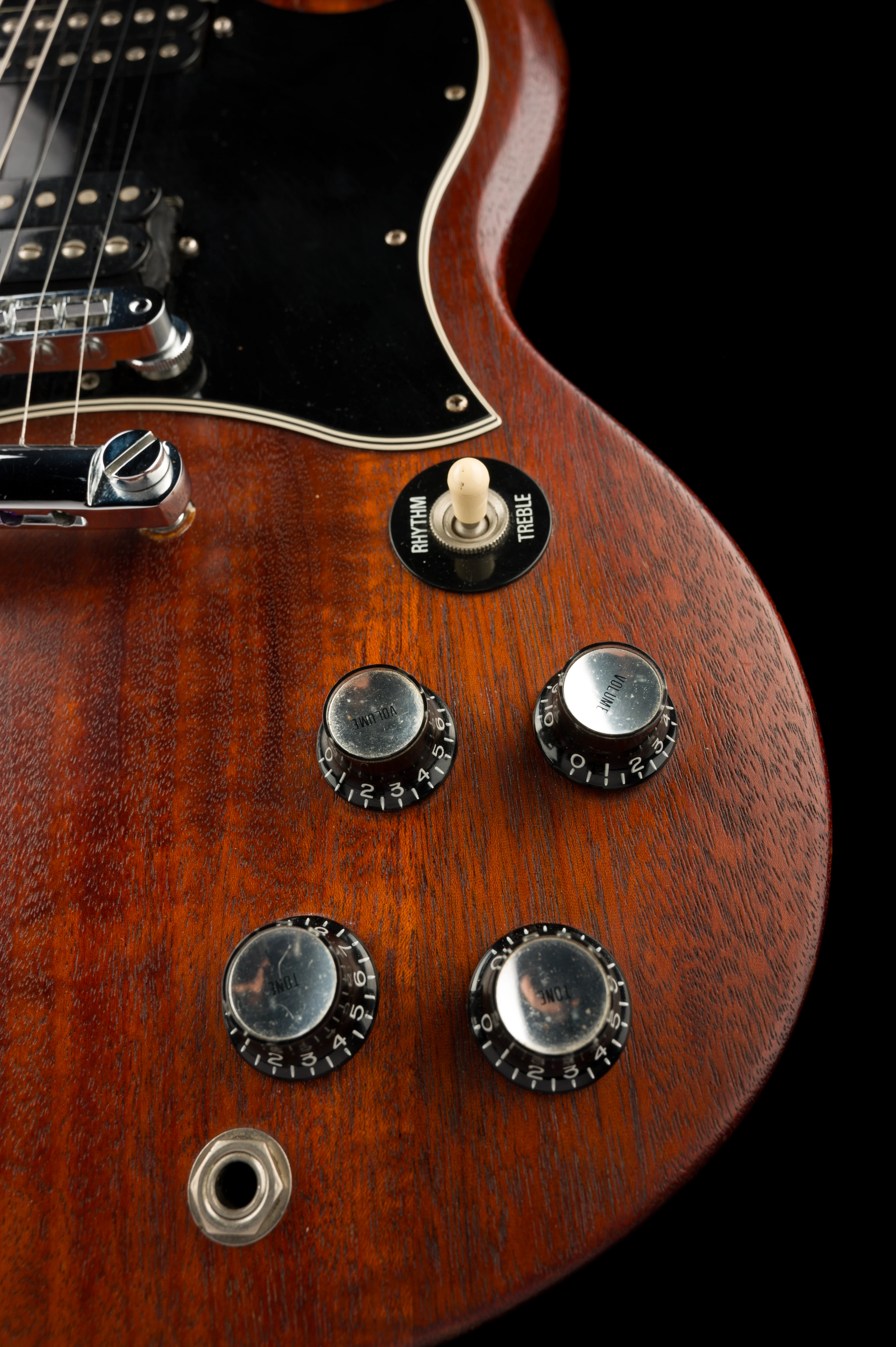 Pre Owned 2003 Gibson SG Special Faded Brown Ebony Fretboard With Gig Bag - Image 8