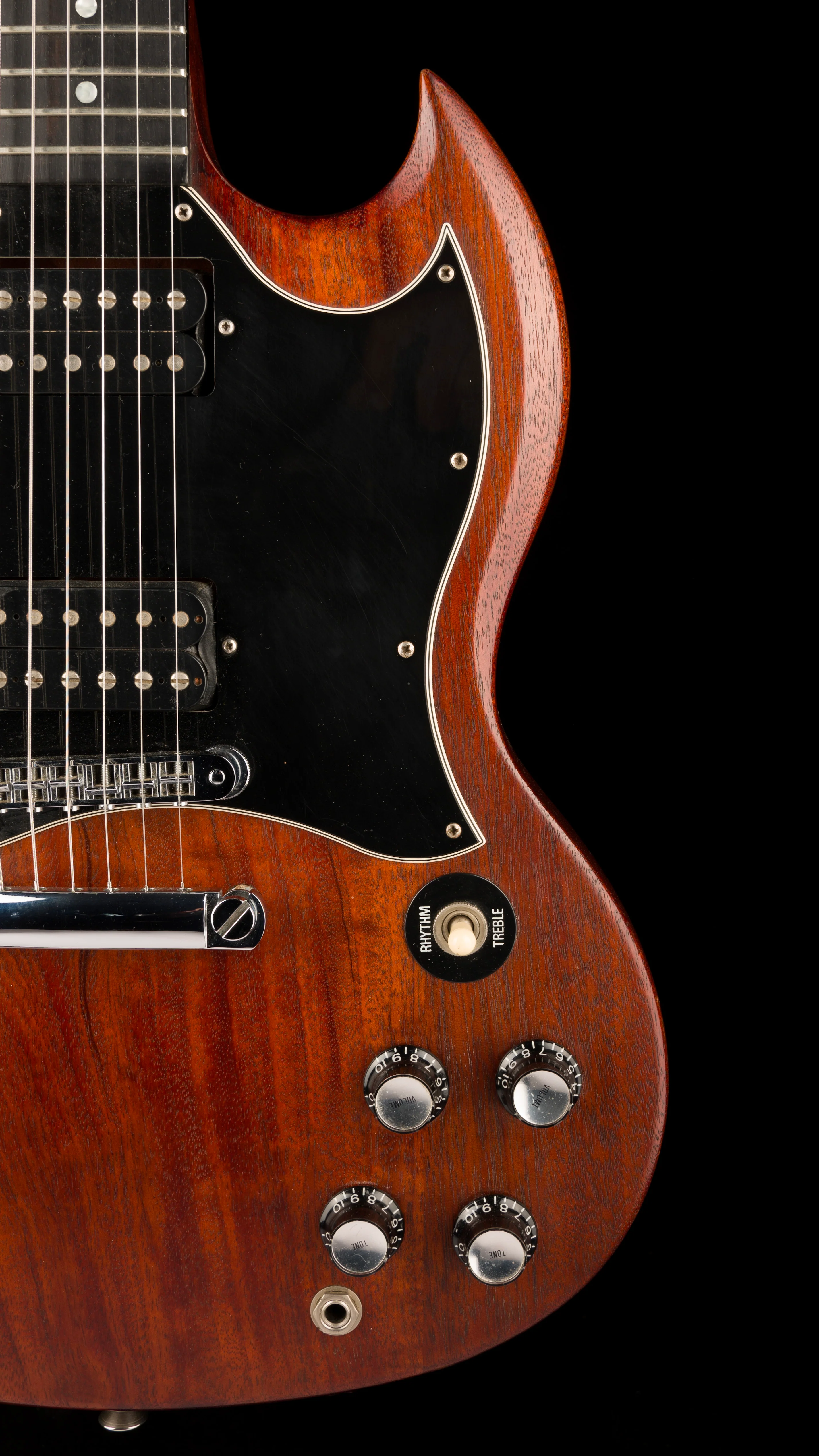 Pre Owned 2003 Gibson SG Special Faded Brown Ebony Fretboard With Gig Bag - Image 9