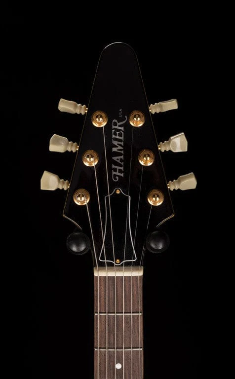 Pre-Owned 2003 Hamer Vector Korina "Flying V" Natural with OHSC - Image 10