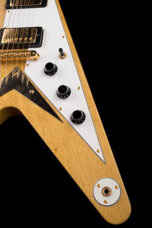 Pre-Owned 2003 Hamer Vector Korina "Flying V" Natural with OHSC - Image 6