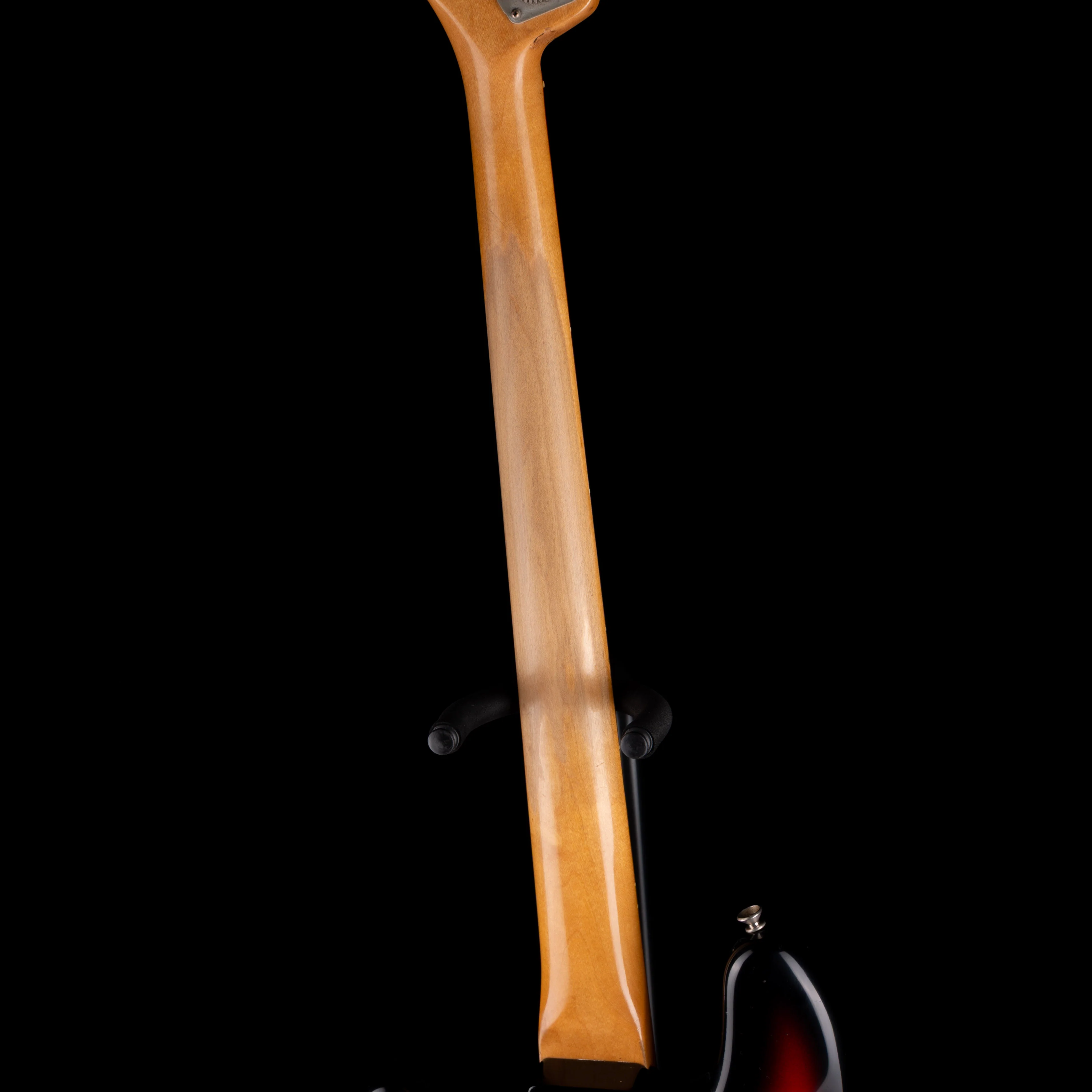 Pre Owned 2004 Fender Custom Shop 60's Jazz Bass Relic 3-Tone Sunburst With OHSC - Image 11