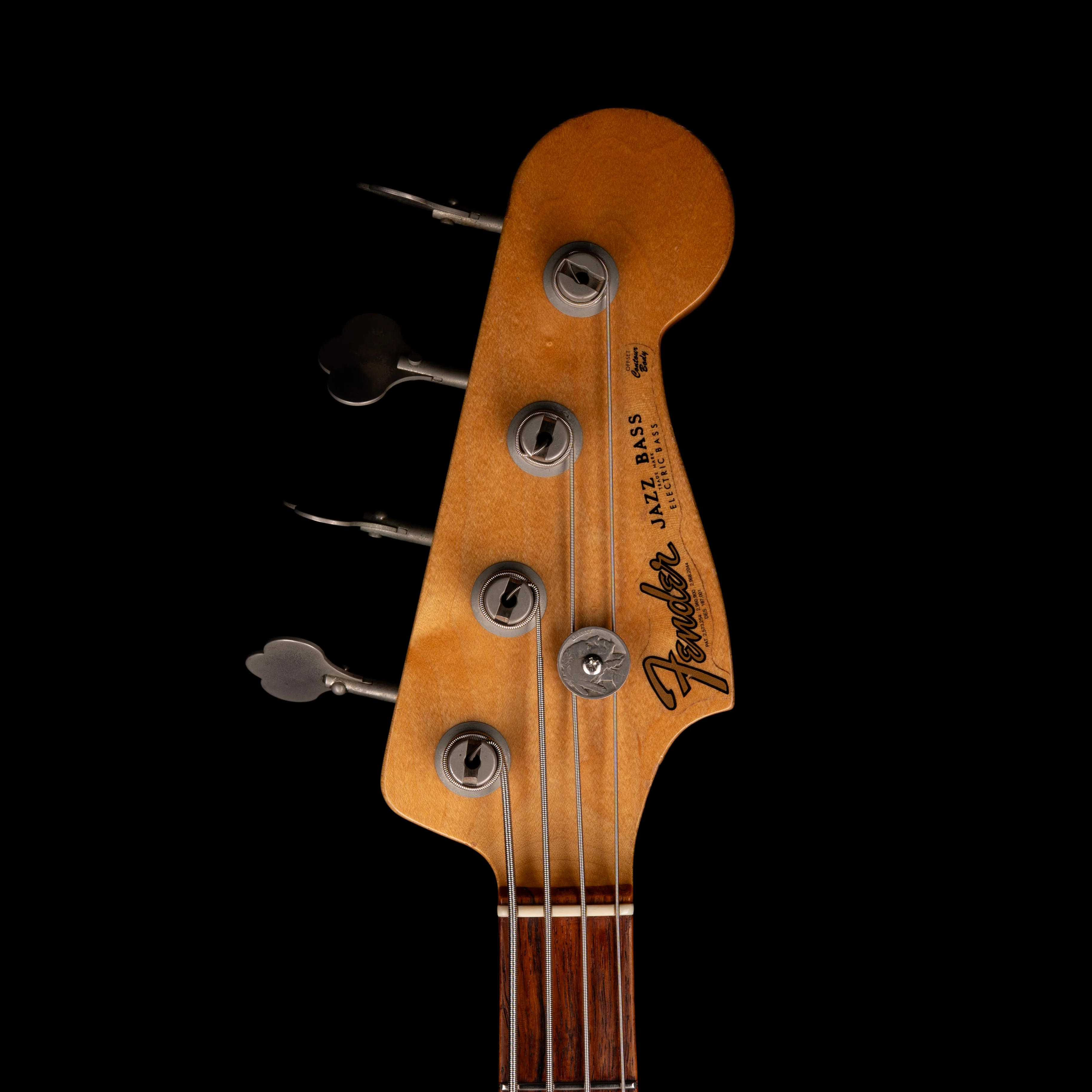 Pre Owned 2004 Fender Custom Shop 60's Jazz Bass Relic 3-Tone Sunburst With OHSC - Image 8