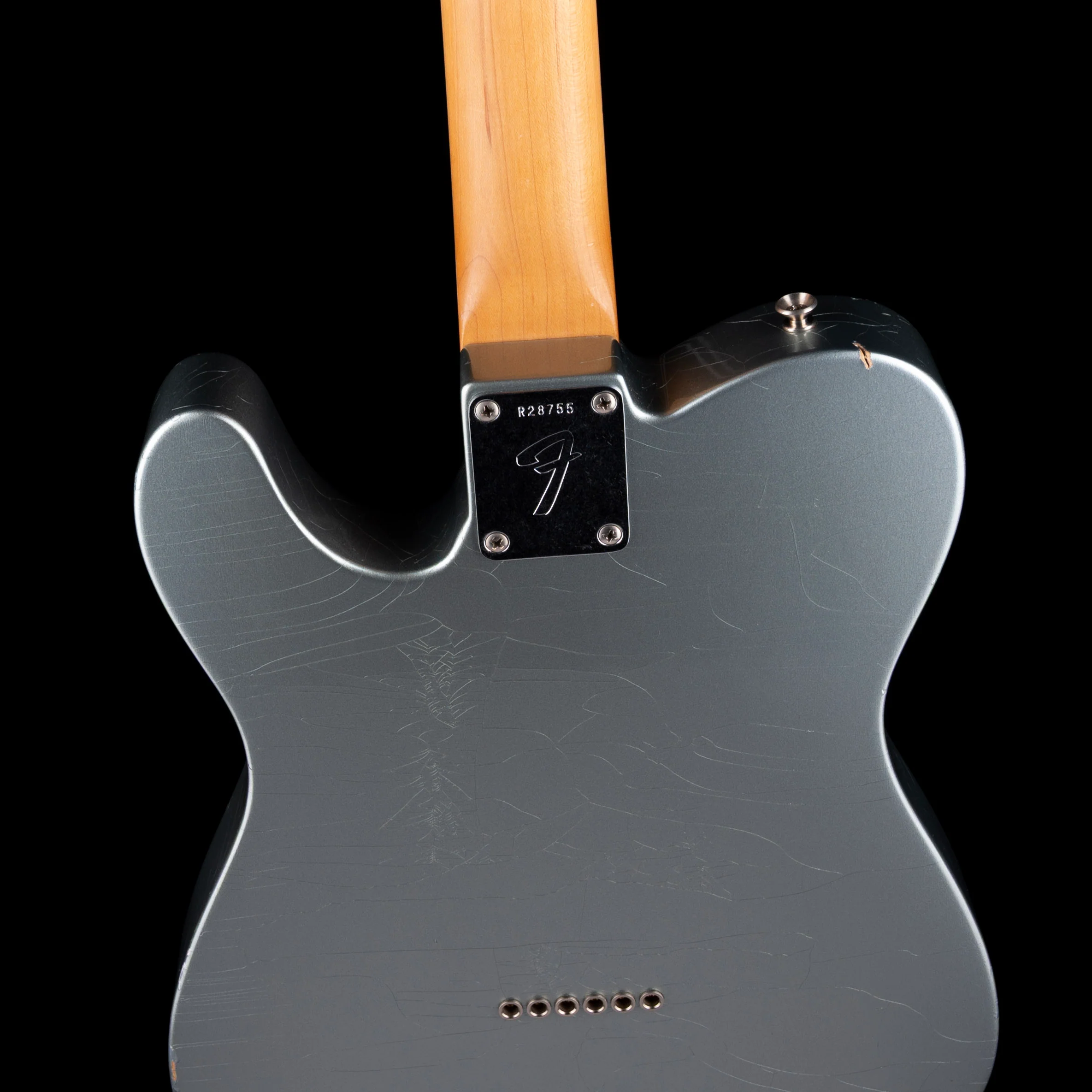 Pre Owned 2004 Fender Limited Edition Closet Classic Telecaster Firemist Silver Metallic With OHSC - Image 10