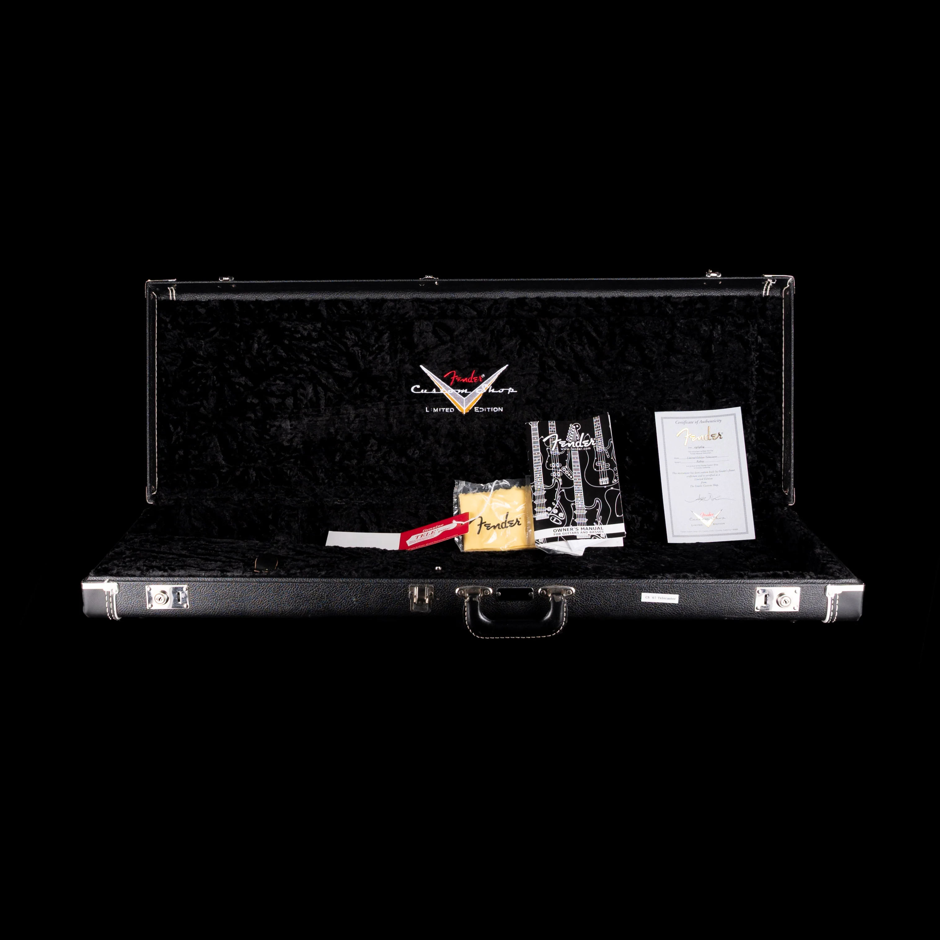 Pre Owned 2004 Fender Limited Edition Closet Classic Telecaster Firemist Silver Metallic With OHSC - Image 15