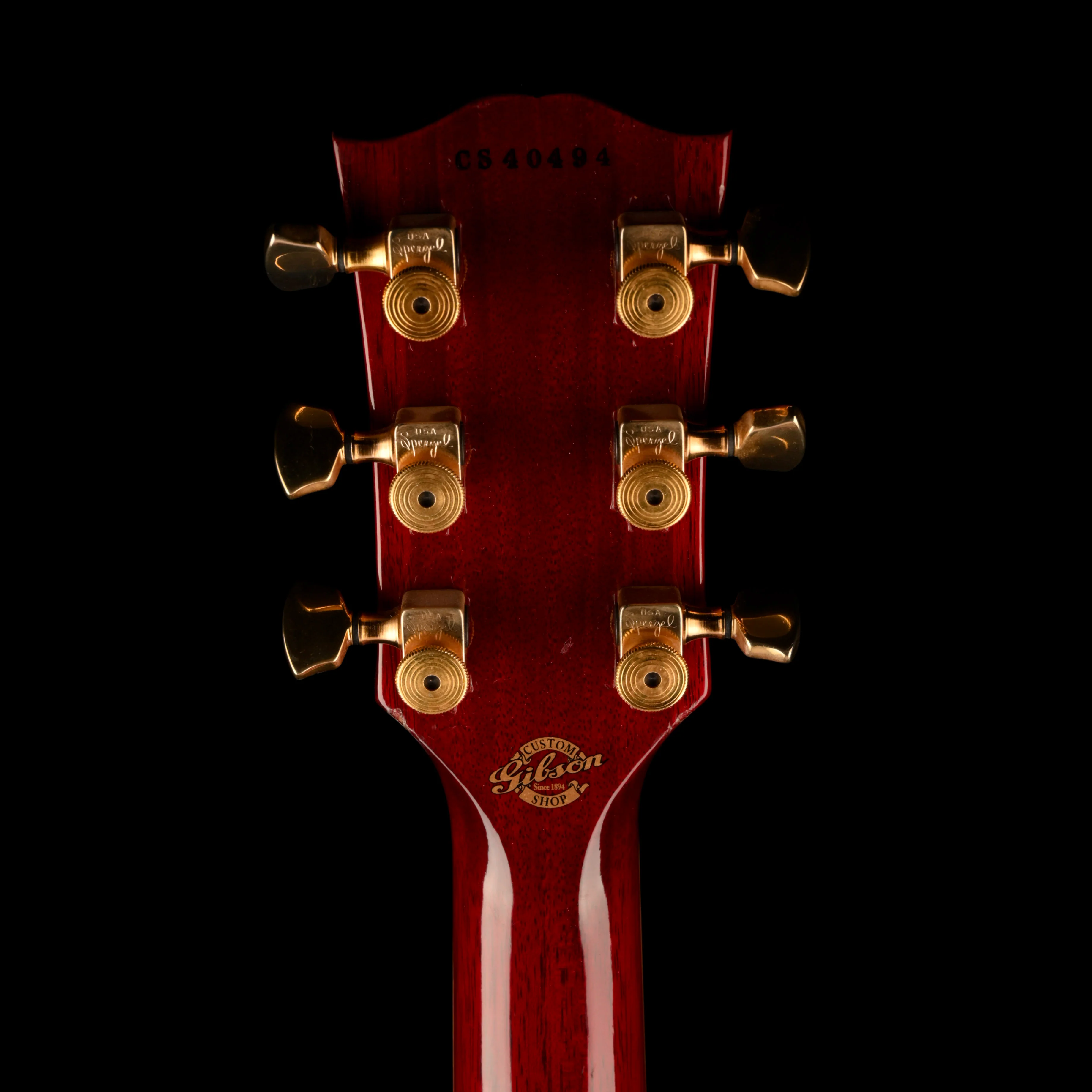 Pre Owned 2004 Gibson Custom Shop SG Elegant Quilted Firemist With OHSC - Image 14