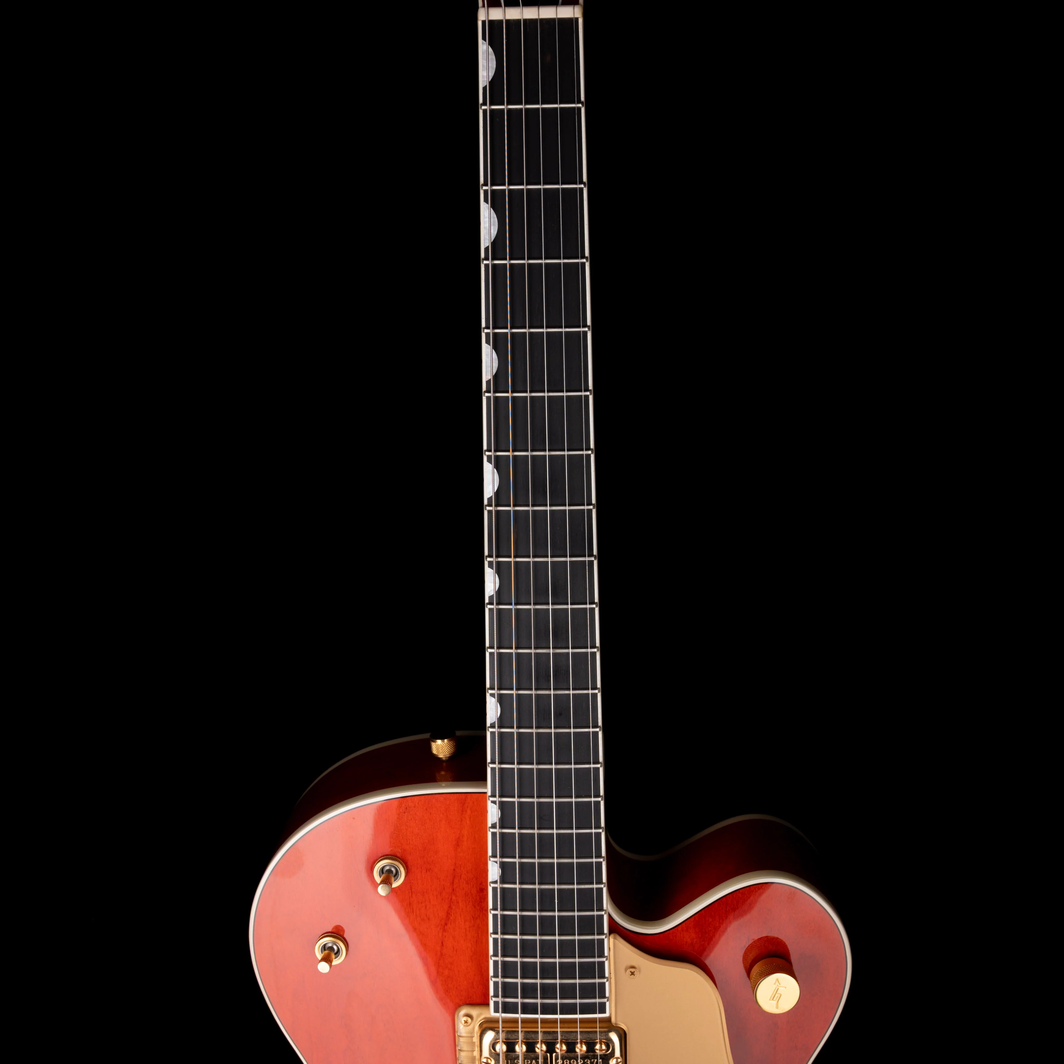 Pre Owned 2004 Gretsch G6120 Nashville Orange Stain With OHSC - Image 8