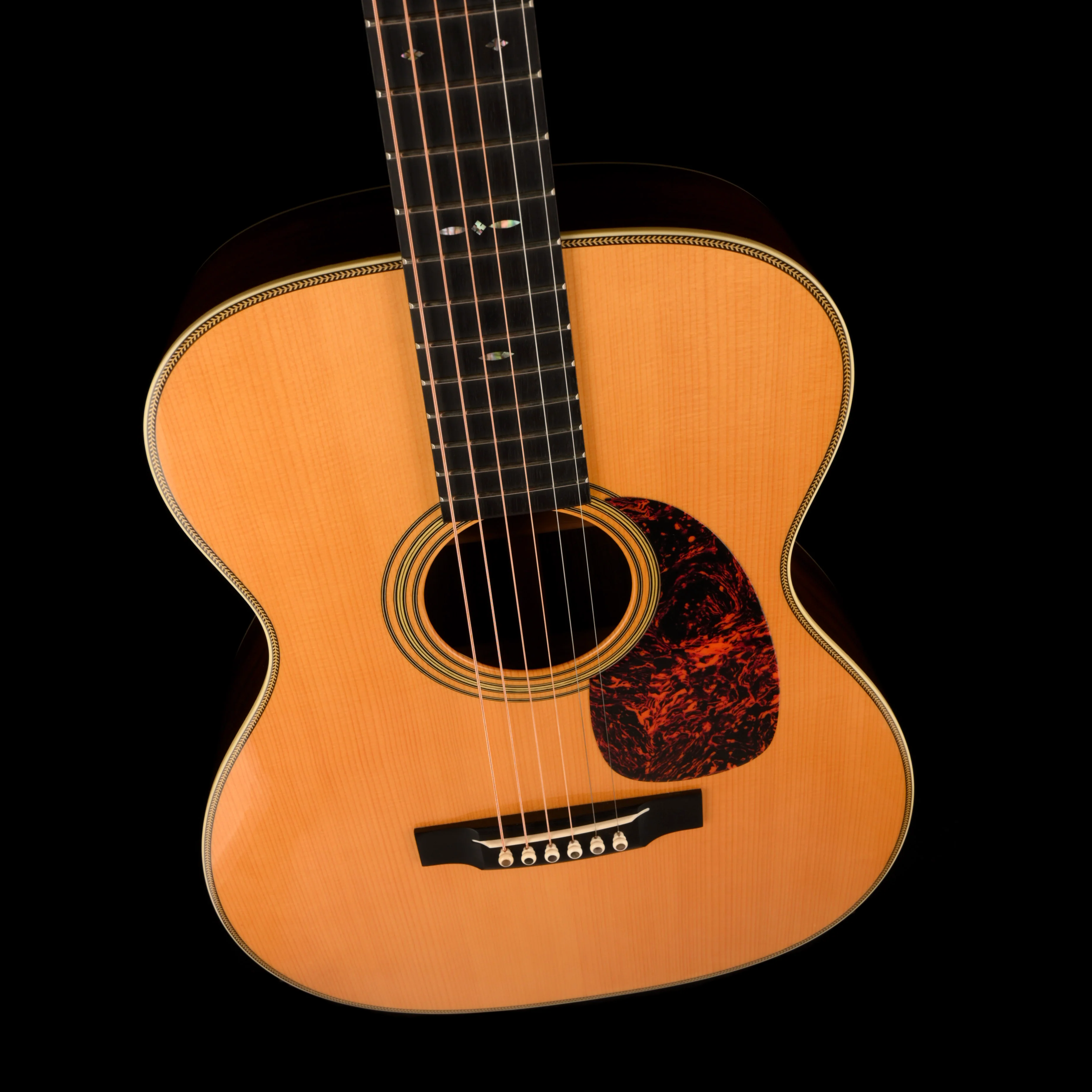 Pre Owned 2004 Martin 000-28 Norman Blake Signature Edition Natural Acoustic Guitar With OHSC - Colin Hay Gear - Image 3