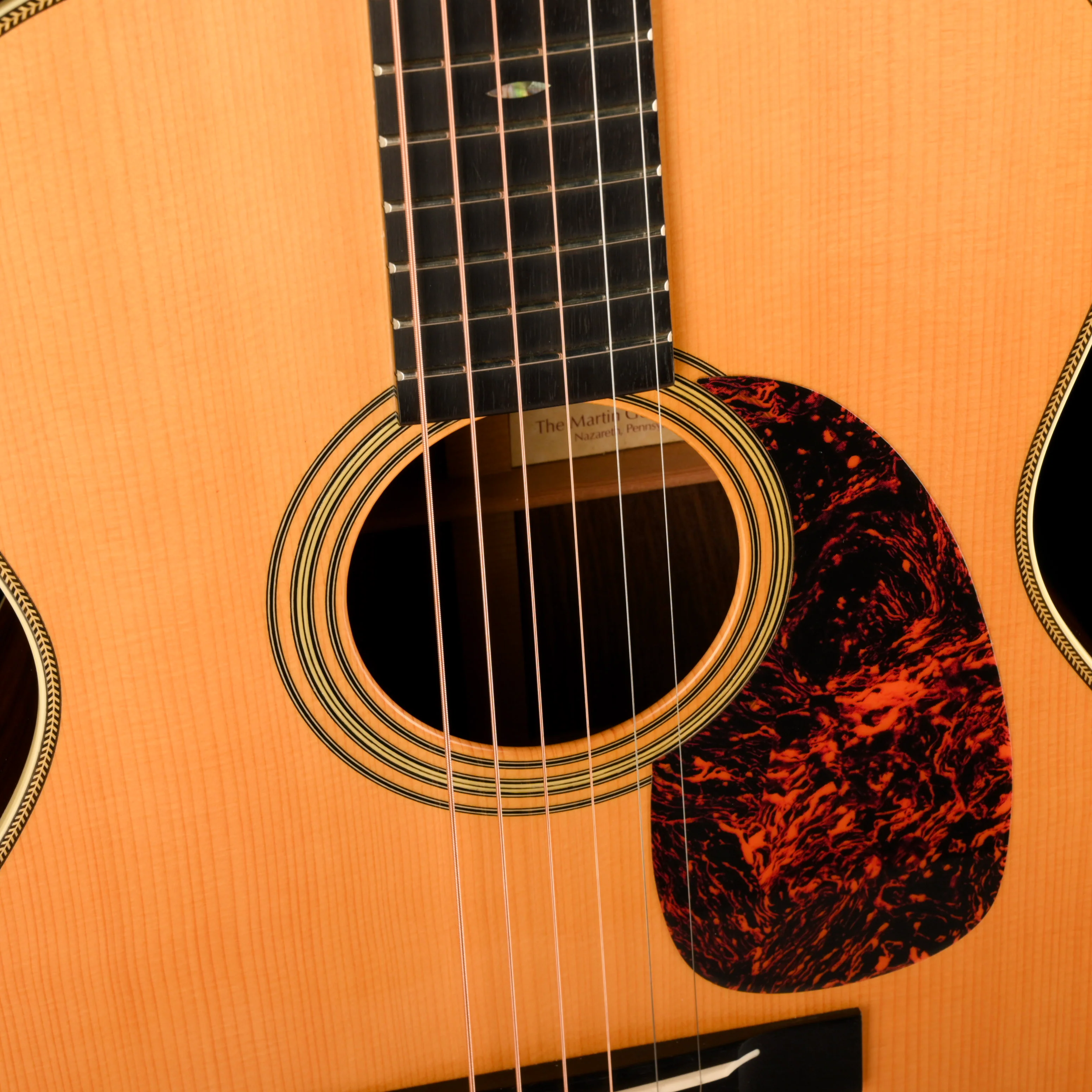 Pre Owned 2004 Martin 000-28 Norman Blake Signature Edition Natural Acoustic Guitar With OHSC - Colin Hay Gear - Image 4