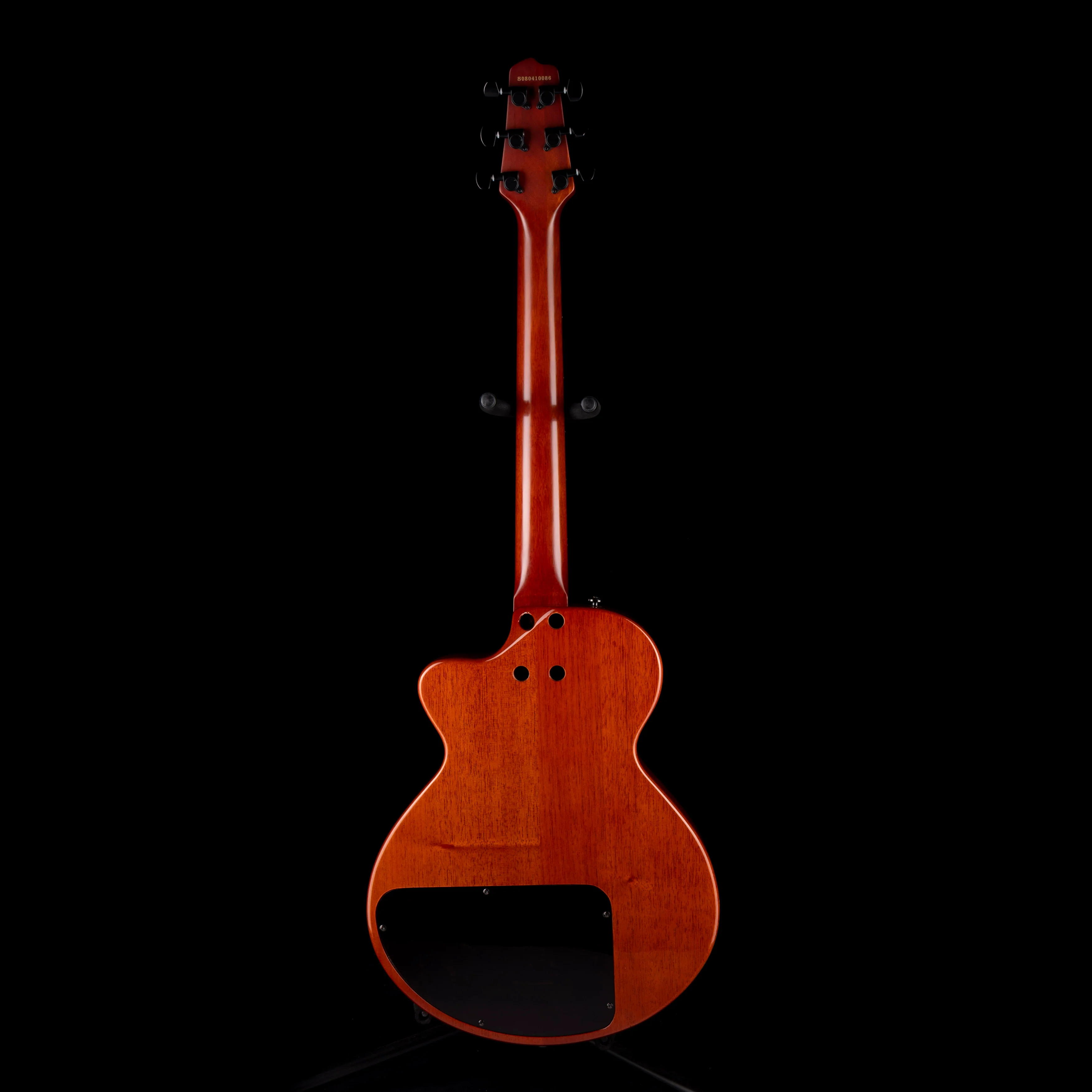Pre Owned 2004 Willcox Guitars Lightwave Atlantis Thinline Natural Electric Guitar with Gig Bag - Image 10