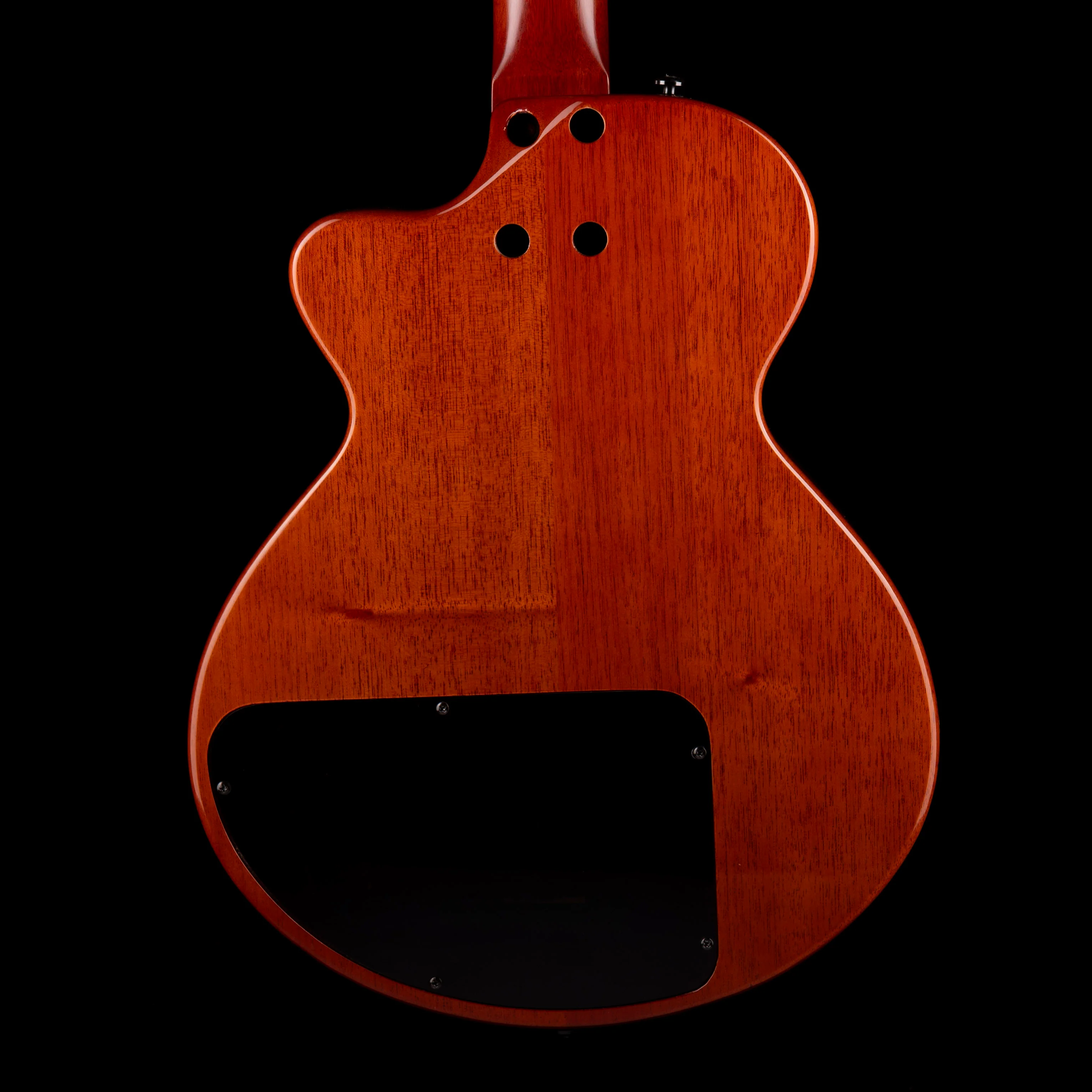 Pre Owned 2004 Willcox Guitars Lightwave Atlantis Thinline Natural Electric Guitar with Gig Bag - Image 9