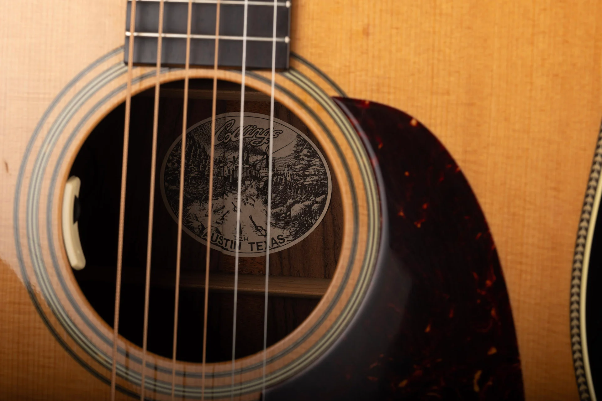 Pre Owned 2005 Collings D2H Acoustic Guitar With Case - Image 6