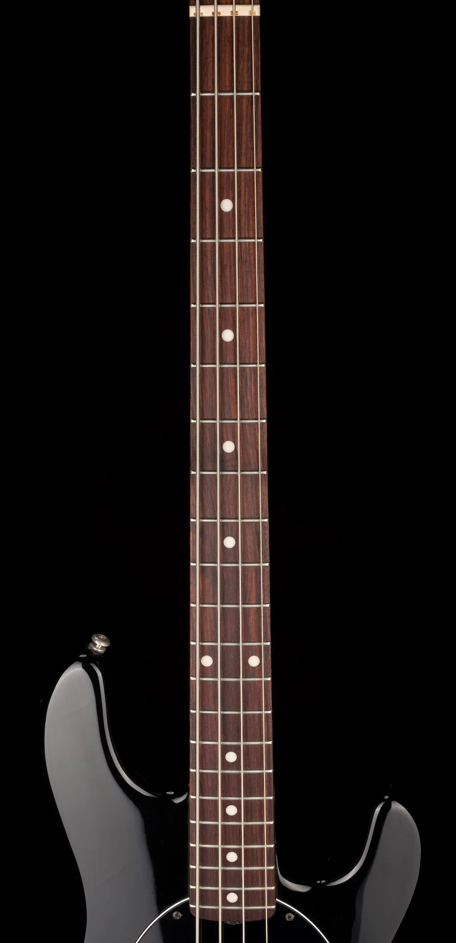 Pre Owned 2005 Ernie Ball Music Man Sting Ray 4-String Bass Black with OHSC - Image 12