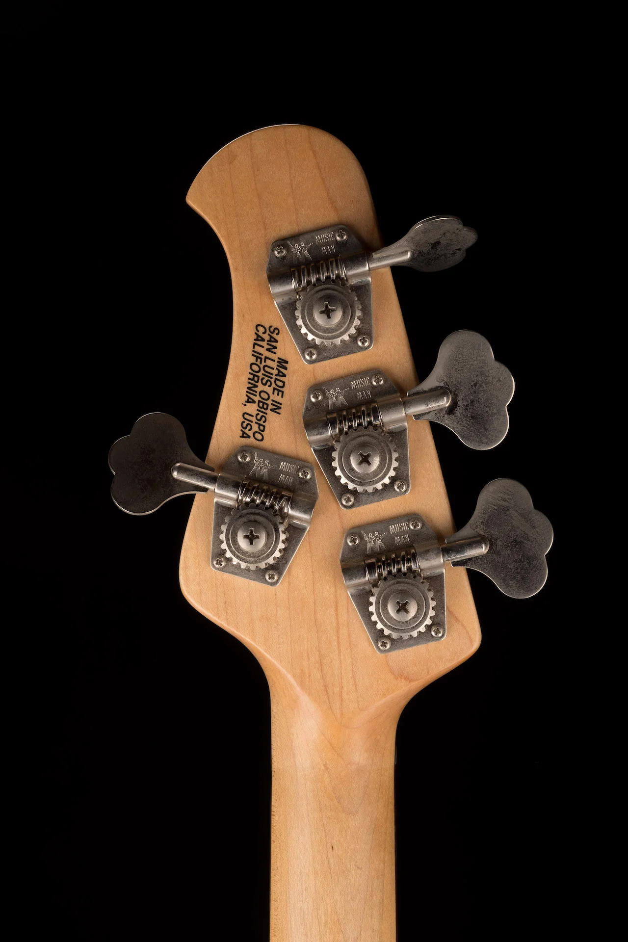 Pre Owned 2005 Ernie Ball Music Man Sting Ray 4-String Bass Black with OHSC - Image 18
