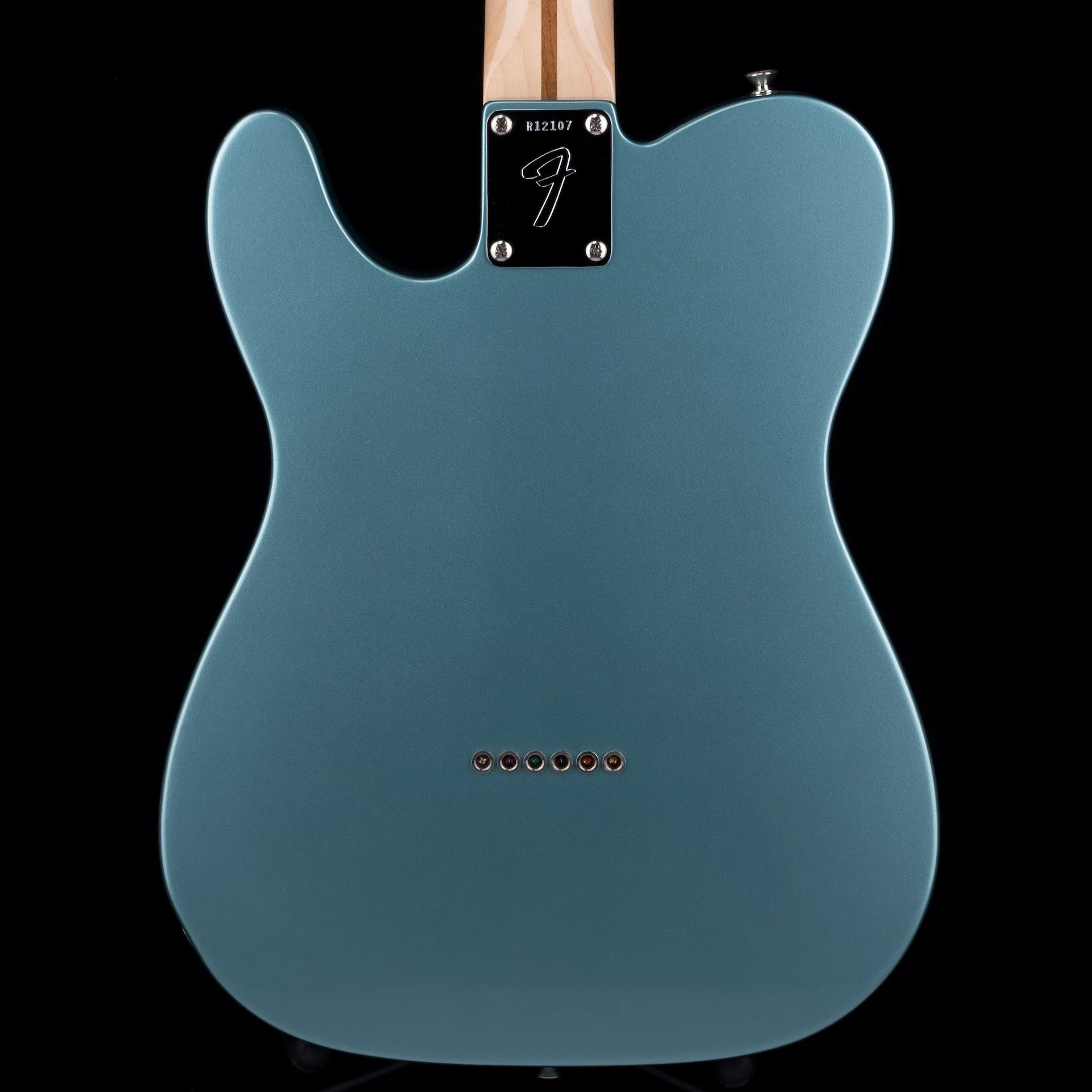 Pre Owned 2005 Fender Custom Shop 1969 Telecaster Thinline Firemist Silver With OHSC - Image 14