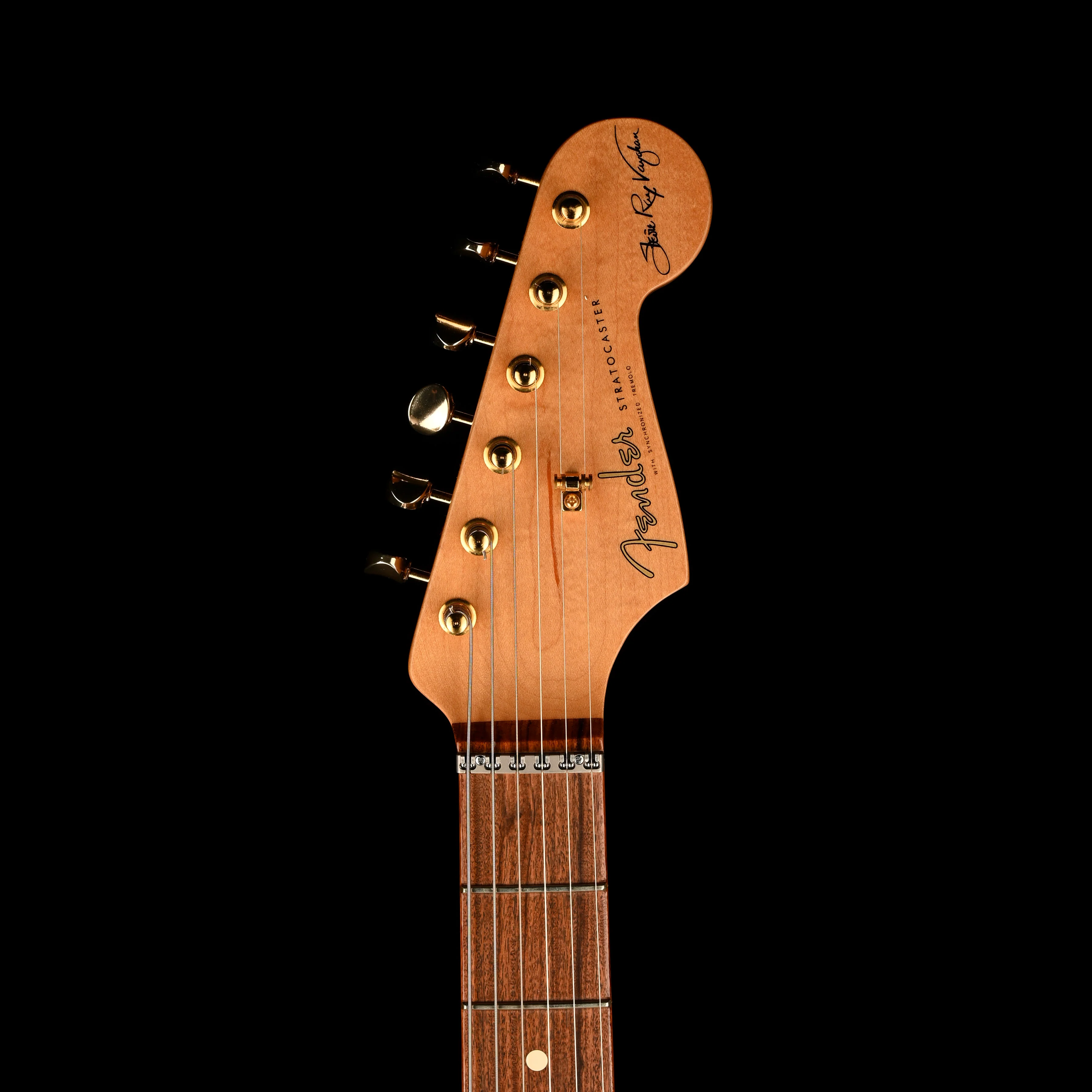 Pre Owned 2005 Fender Stevie Ray Vaughn Stratocaster Sunburst Modified With OHSC - Image 13