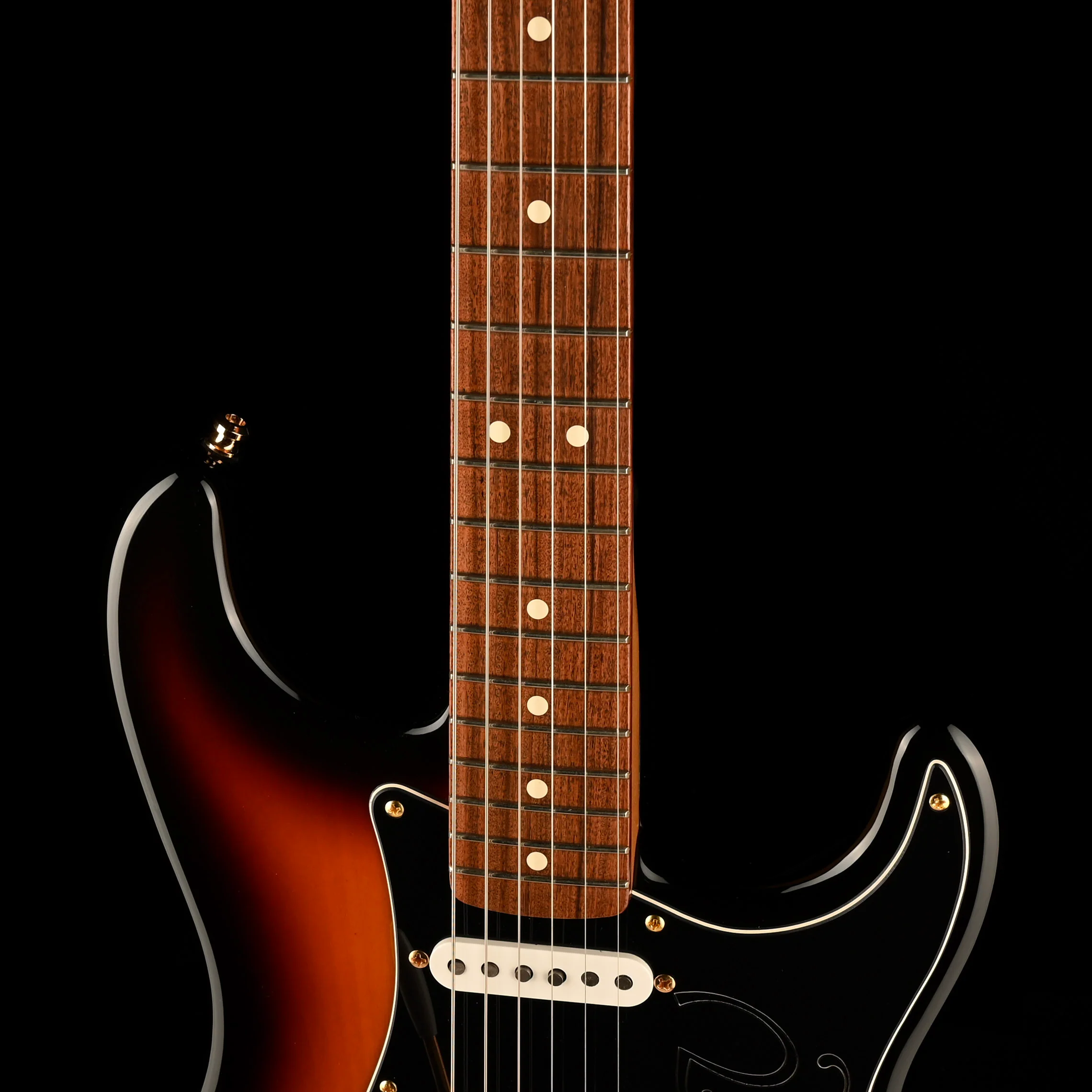 Pre Owned 2005 Fender Stevie Ray Vaughn Stratocaster Sunburst Modified With OHSC - Image 3